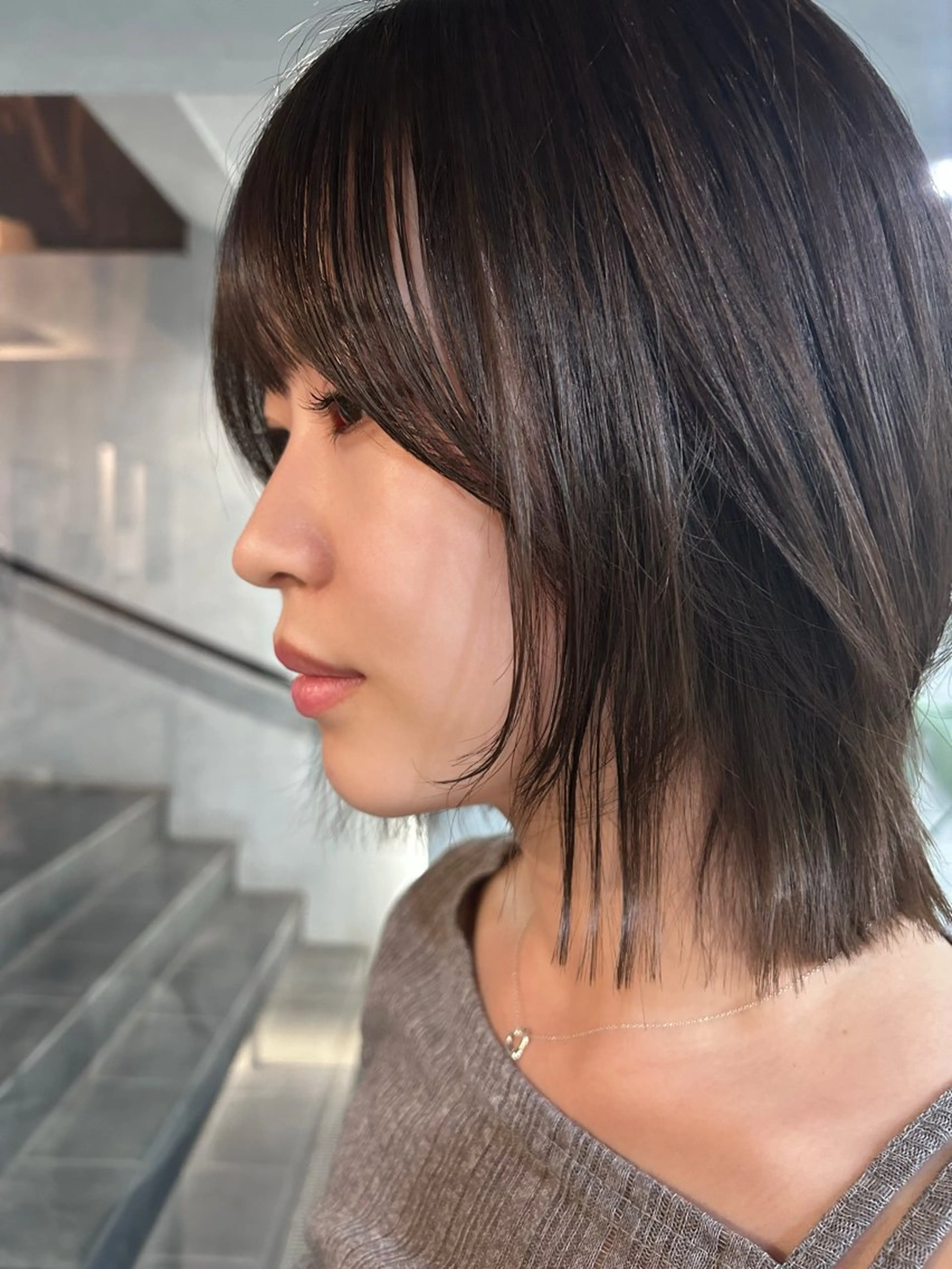 ミディアム カラー カット ヘアカラー 海外風レイヤー💋 sanaのヘアスタイル