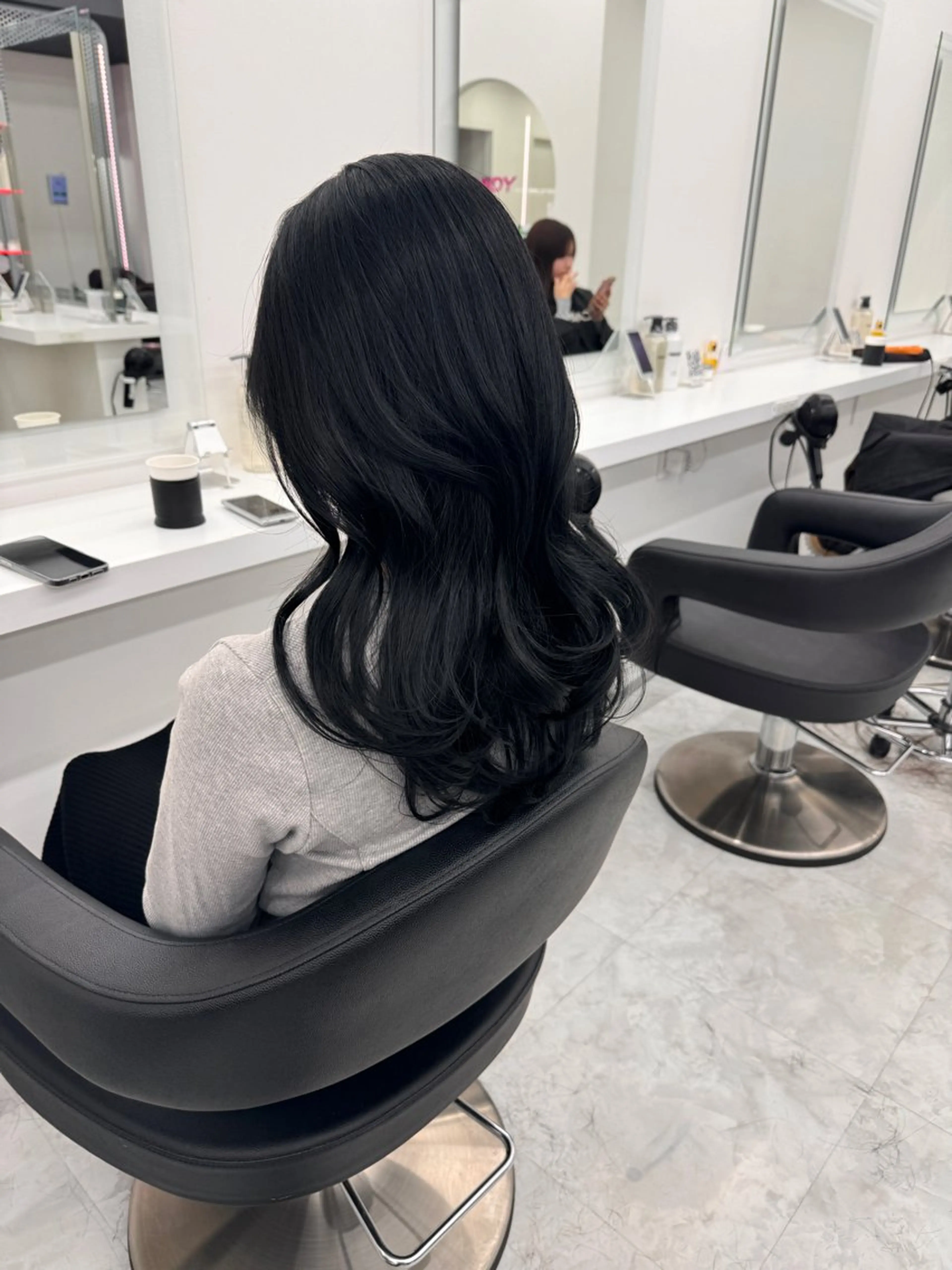 ロング カラー カット ヘアカラー ヘッドスパ ヘアセット 💖透明感カラー＆暗 髪専門💖Akariのヘアスタイル