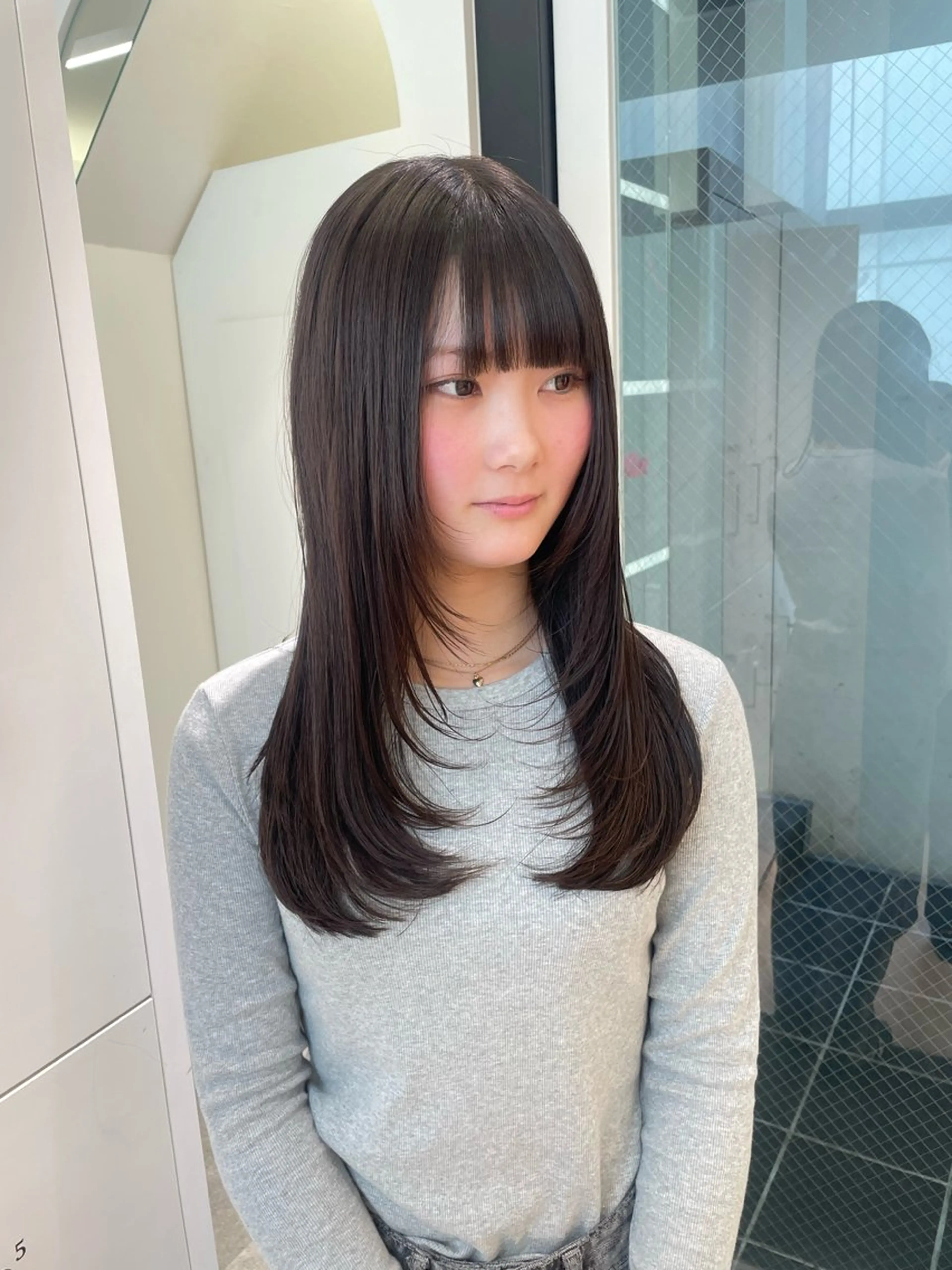 ロング カット Parve Mix /頓宮 稚愛🤍のヘアスタイル