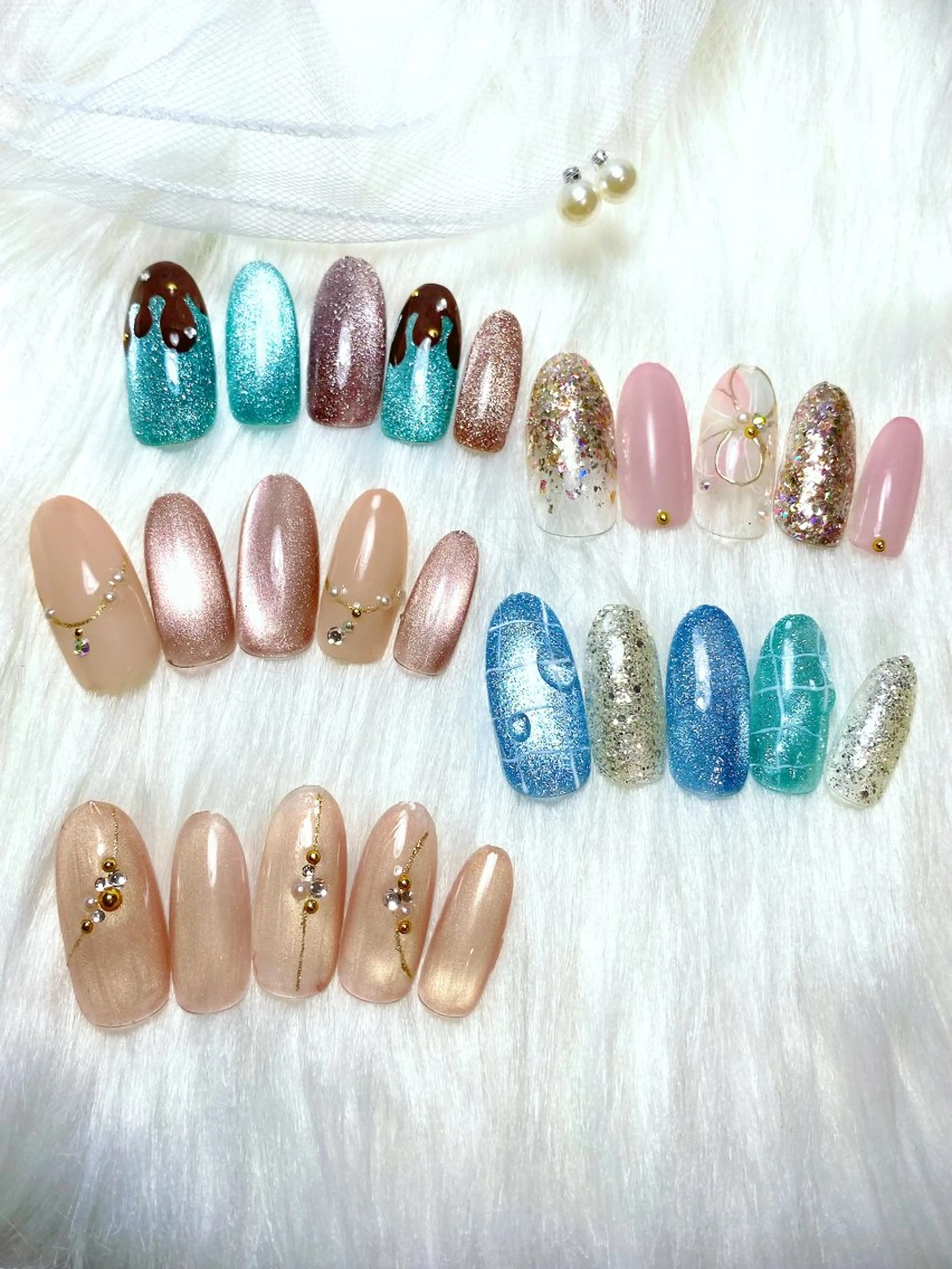 【オフなし‪✕‬】 ジェル定額デザイン 🎀 フラット定額の写真