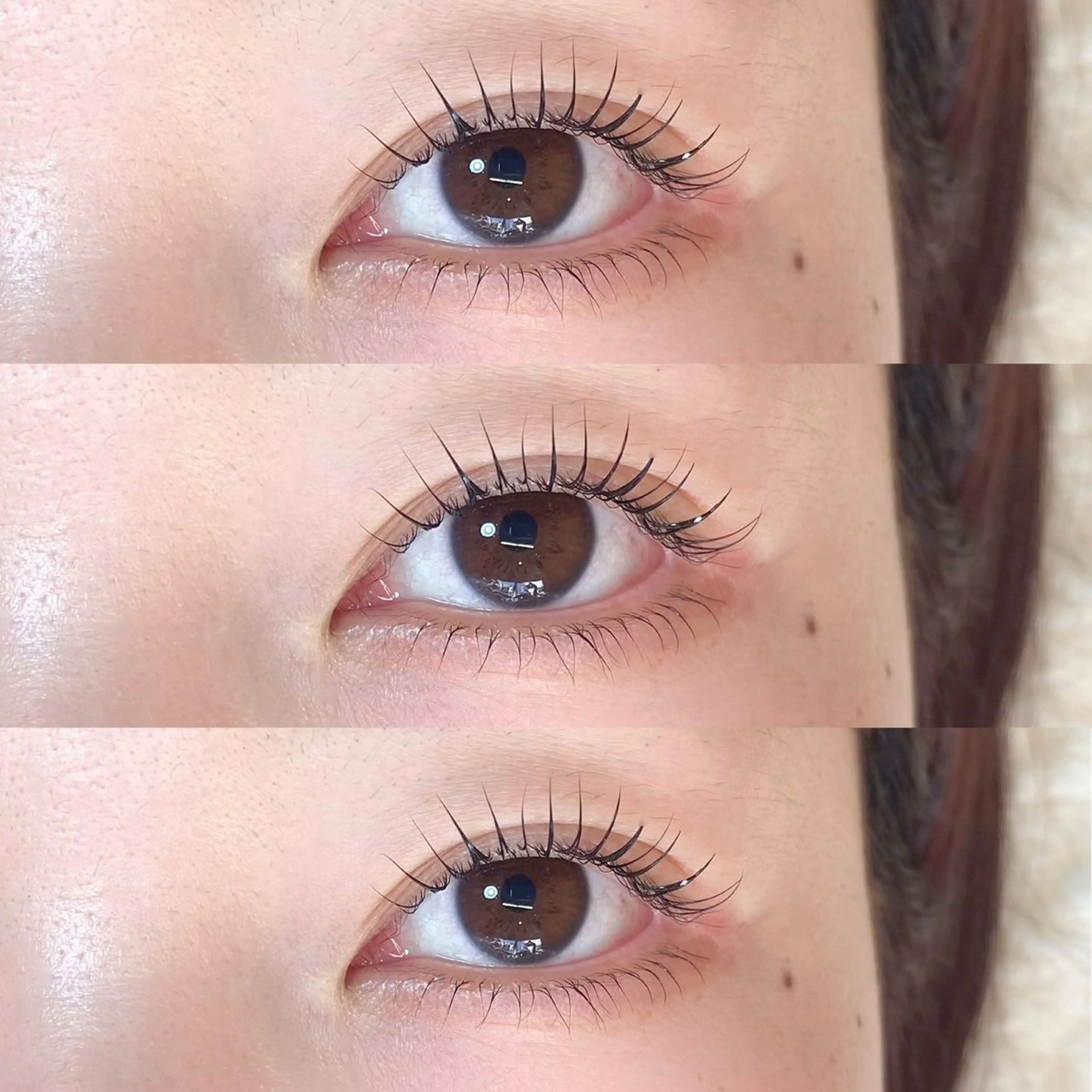 マツエク・マツパ 束感まつ毛 下まつげエクステ マツパ meg .のマツエク・マツパデザイン