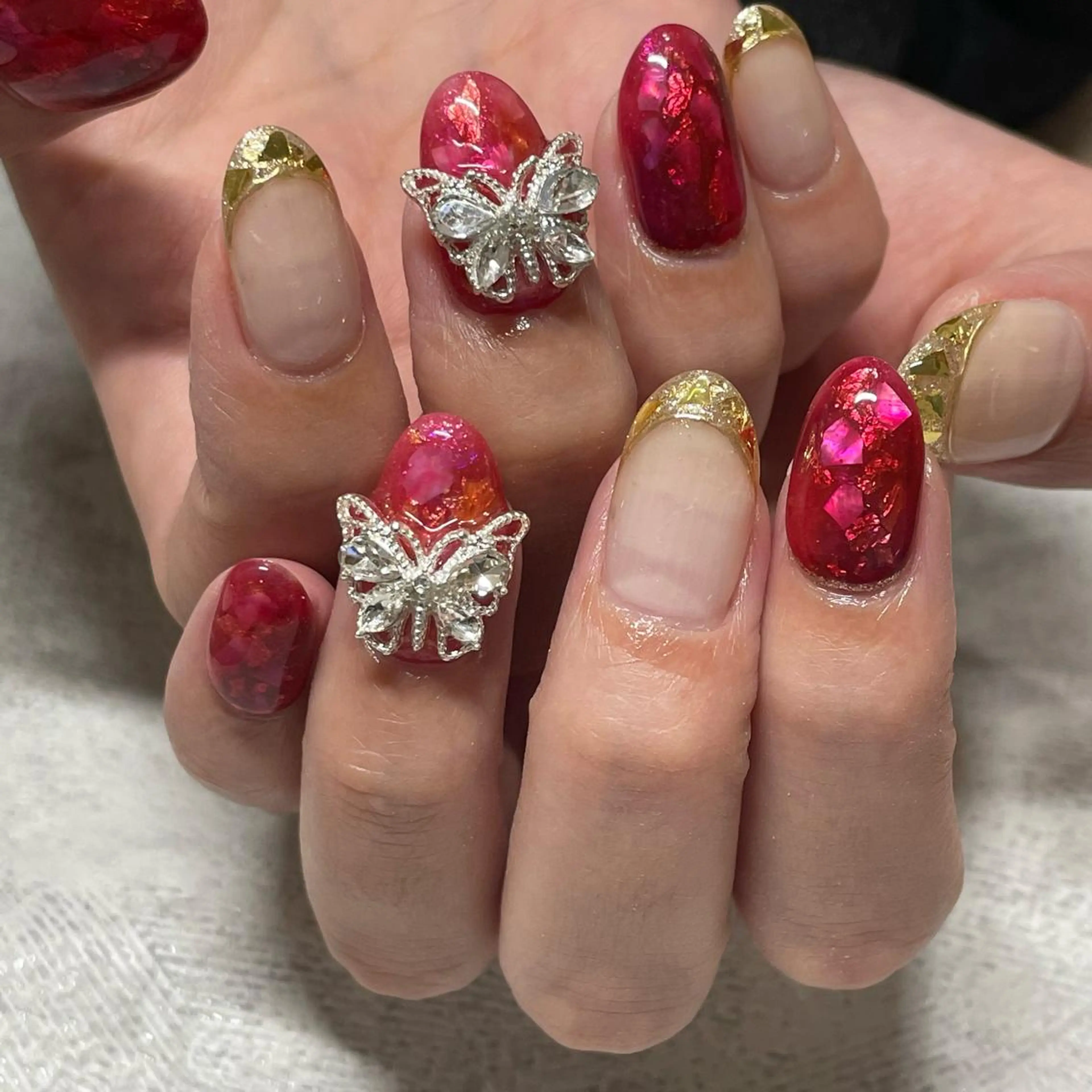 ネイル ハンドネイル ハンドケア nailsalon SuMILEのネイルデザイン