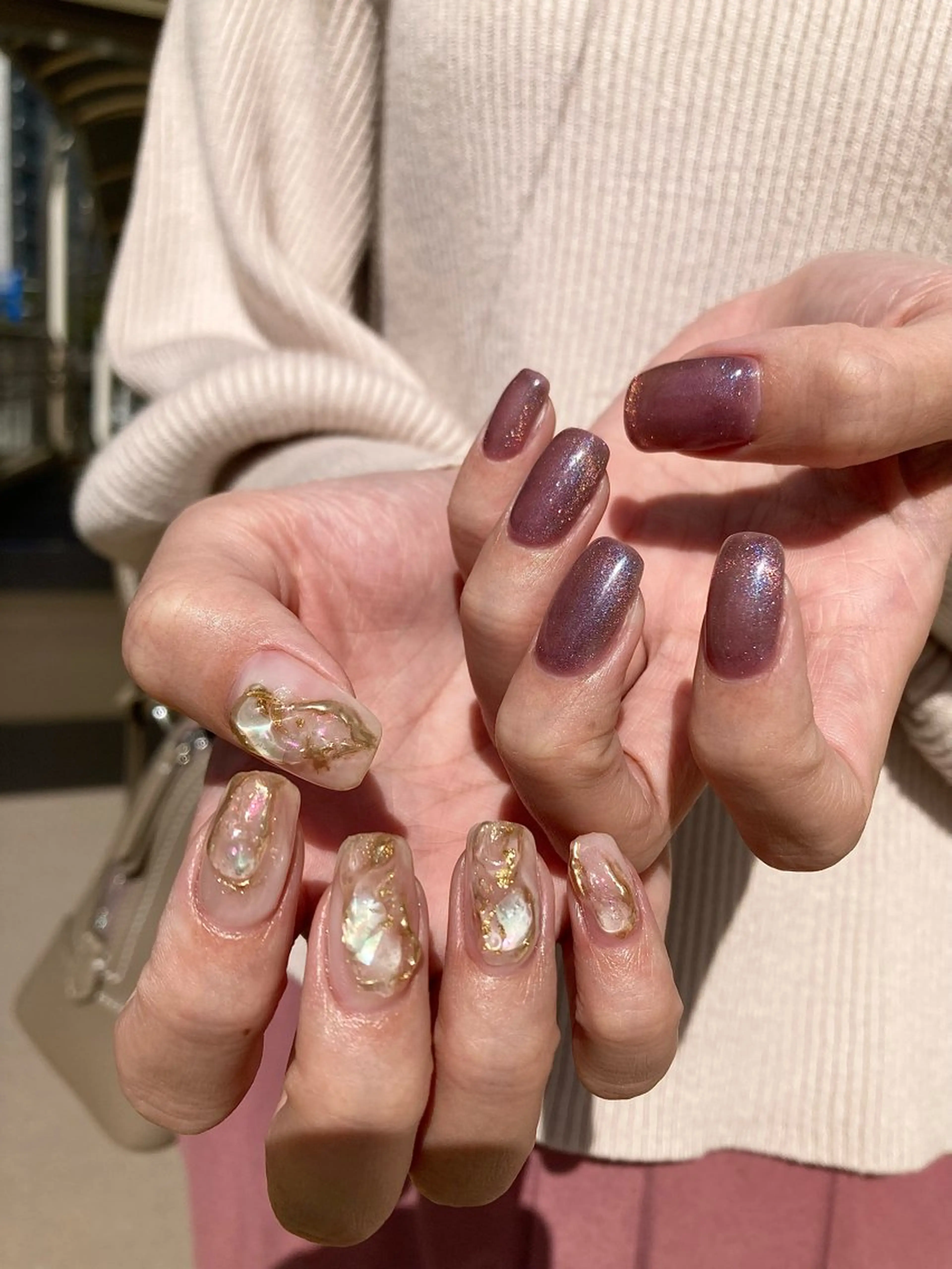 ネイル ニュアンスネイル 津田 真実のネイルデザイン