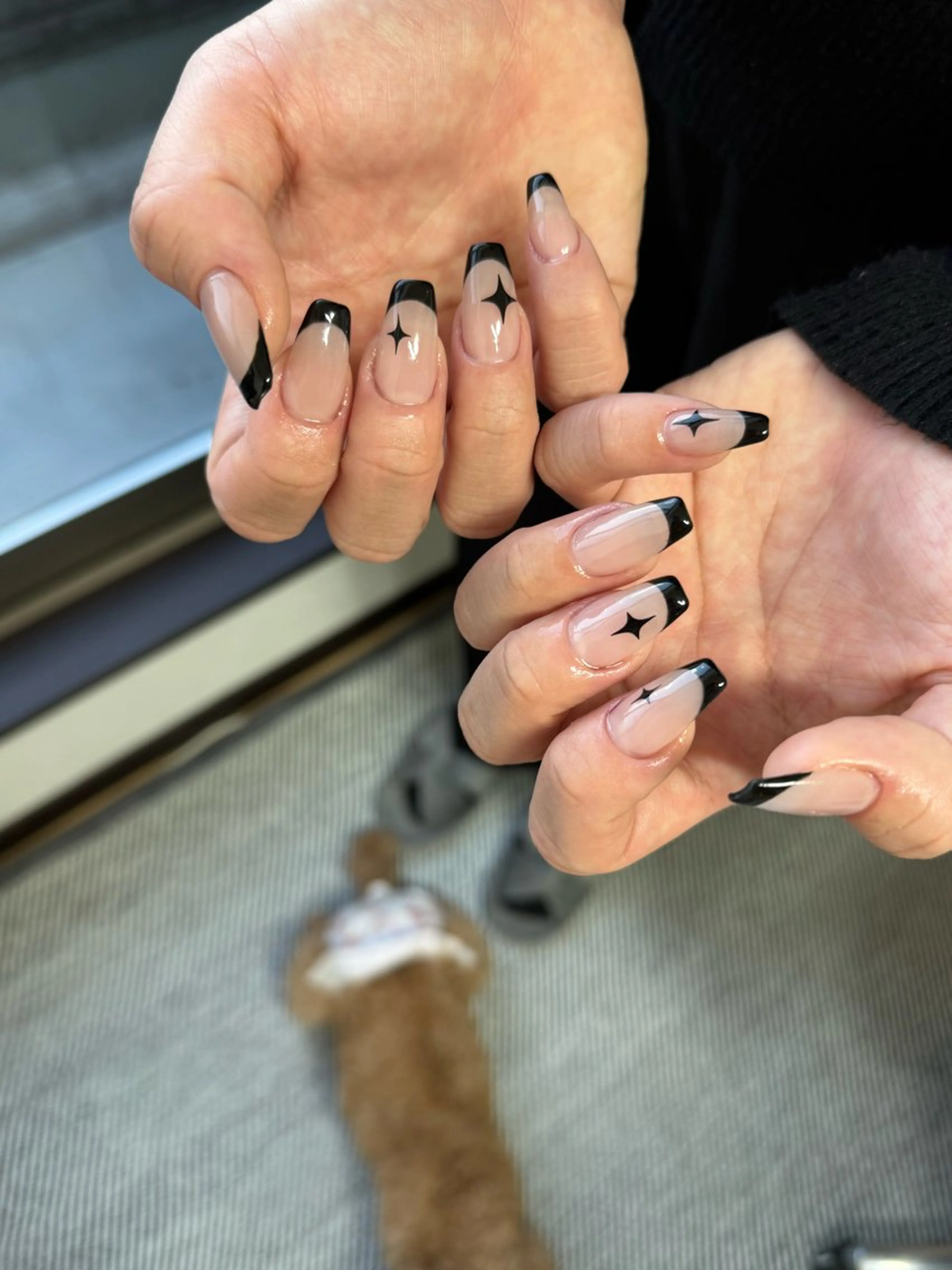 ネイル フレンチネイル グラデーション ハンドネイル lune nail_2017のその他イメージ