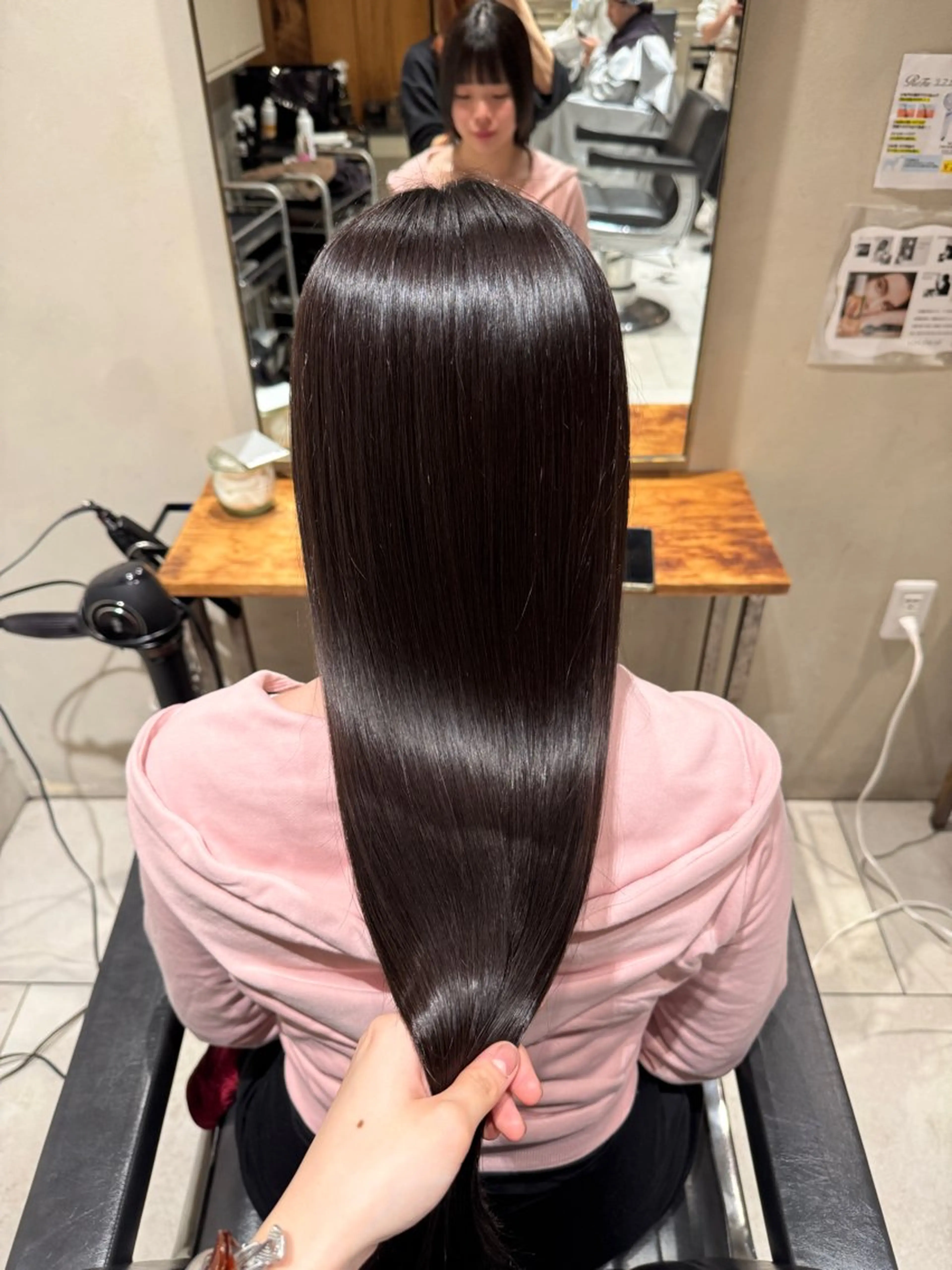 ロング トリートメント み うのヘアスタイル