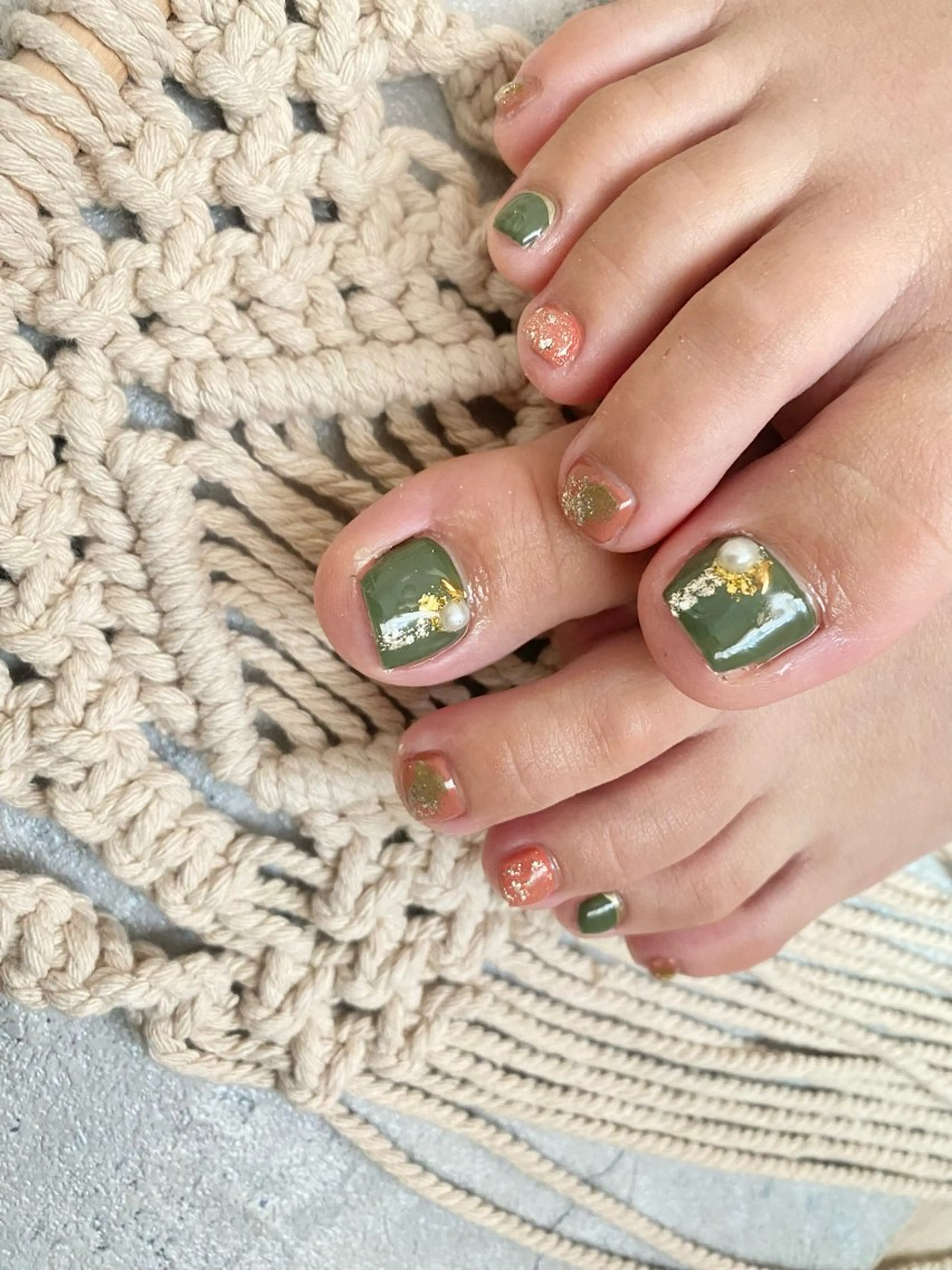 ネイル フットネイル ëmma nail_ by chulaのネイルデザイン