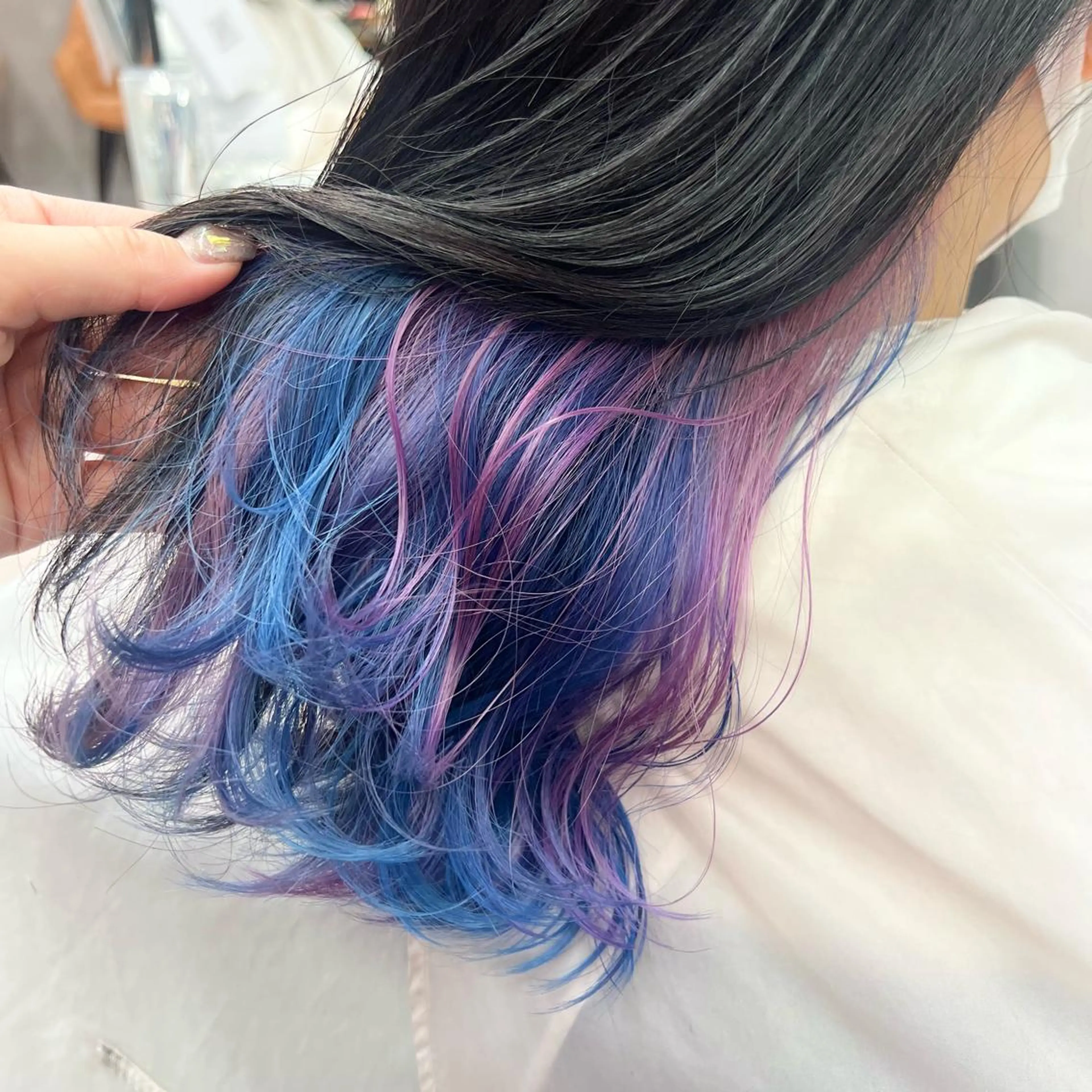 ミディアム カラー インナーカラー 🌹似合わせカラー/ 酸性縮毛🌹野本麗奈のヘアスタイル