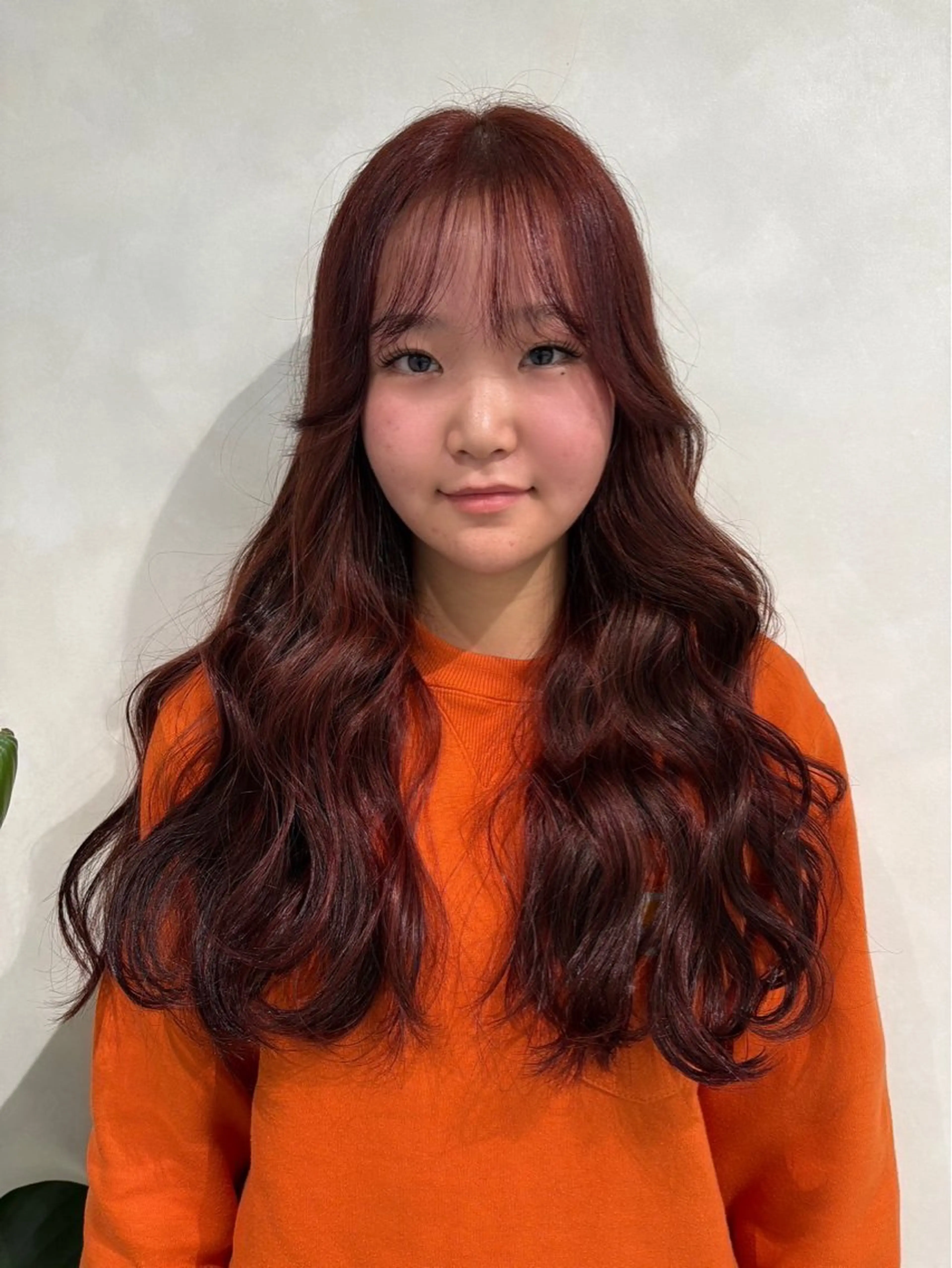 ロング 森住 優香のヘアスタイル