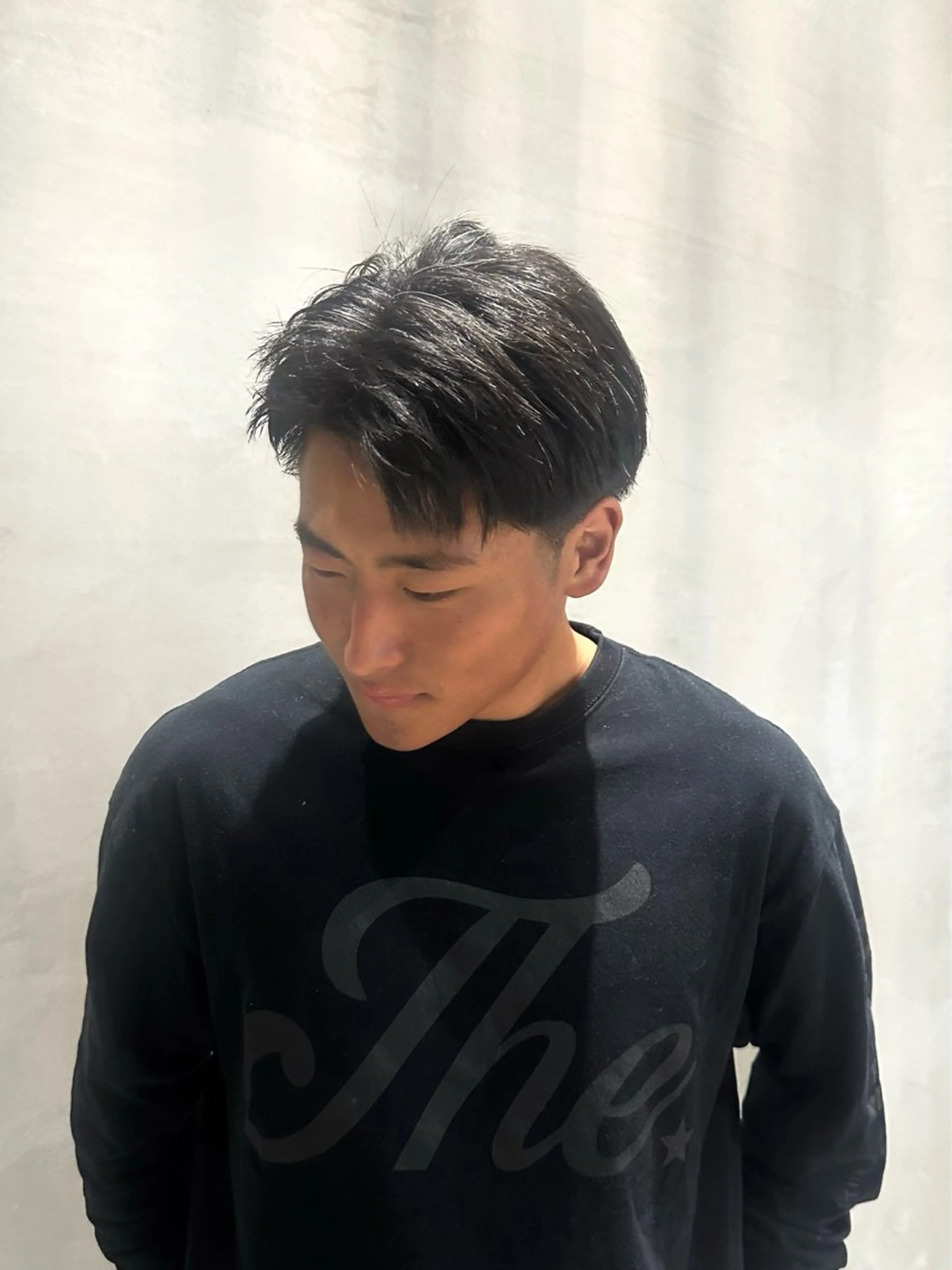 メンズ ヘアカラー ヘッドスパ Something RIHOのヘアスタイル