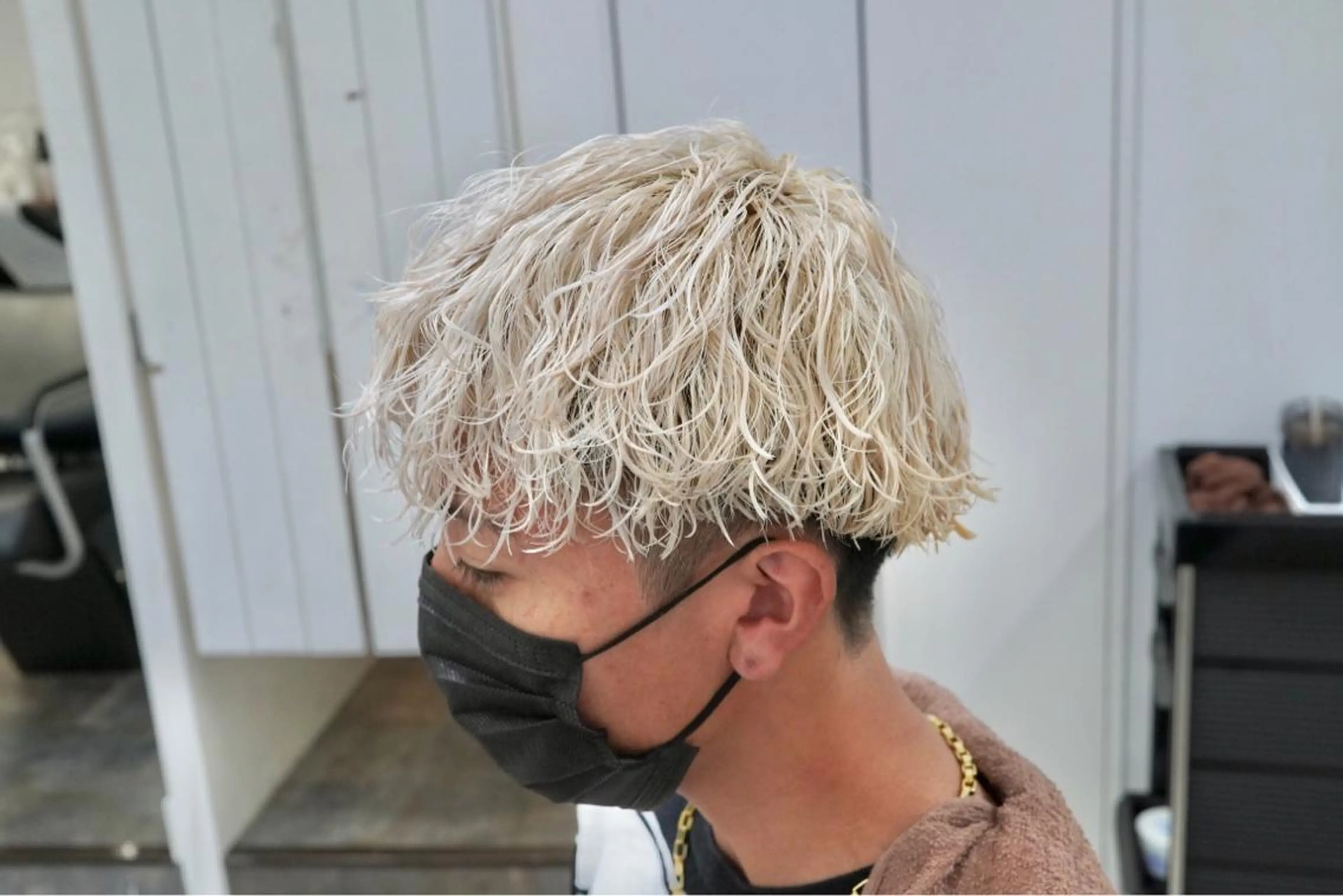 カラー パーマ メンズ ✨️メンズカット 長谷野真吾✨️のヘアスタイル