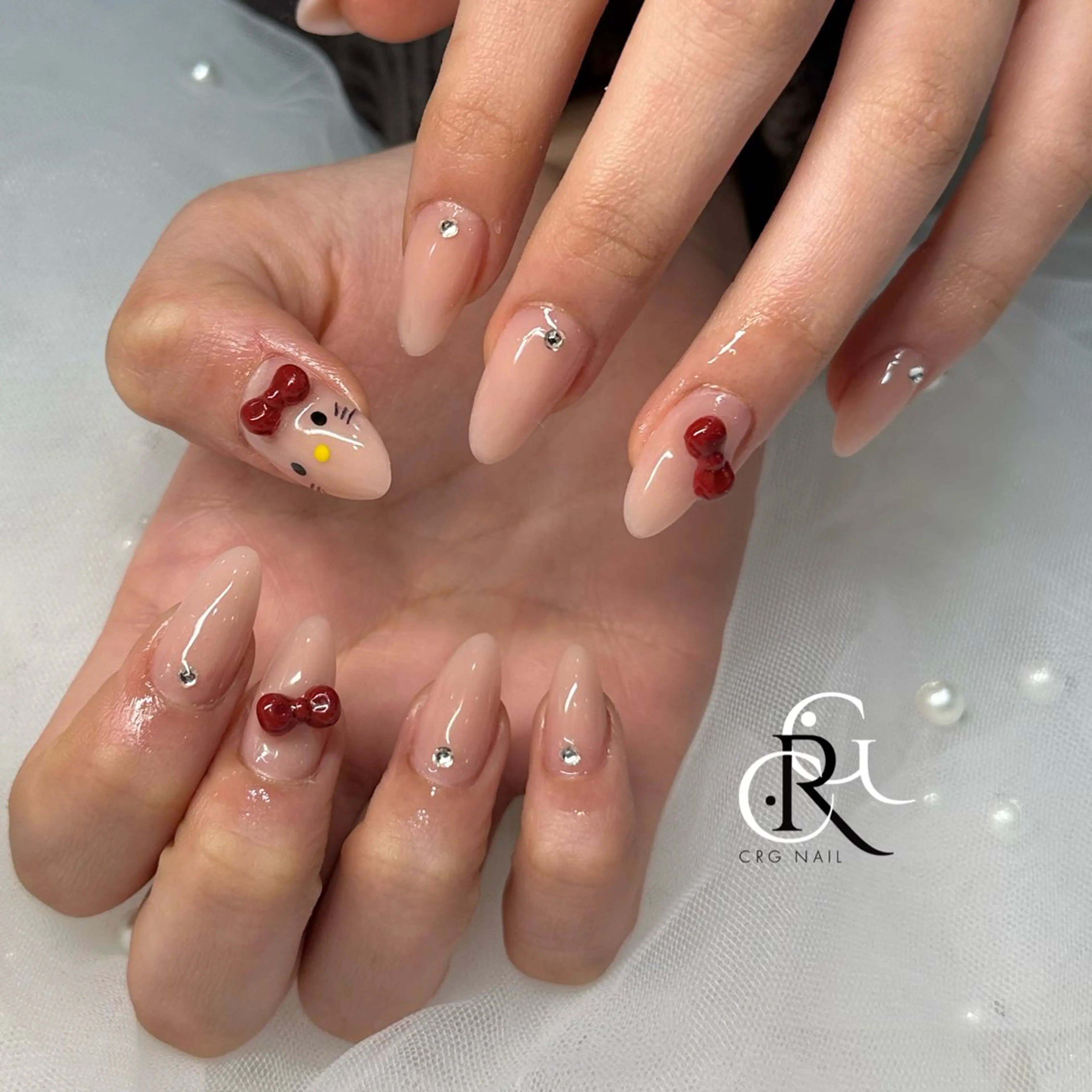 ネイル 持ち込み ハンドネイル 美フォルム✨ CRG RURIのネイルデザイン