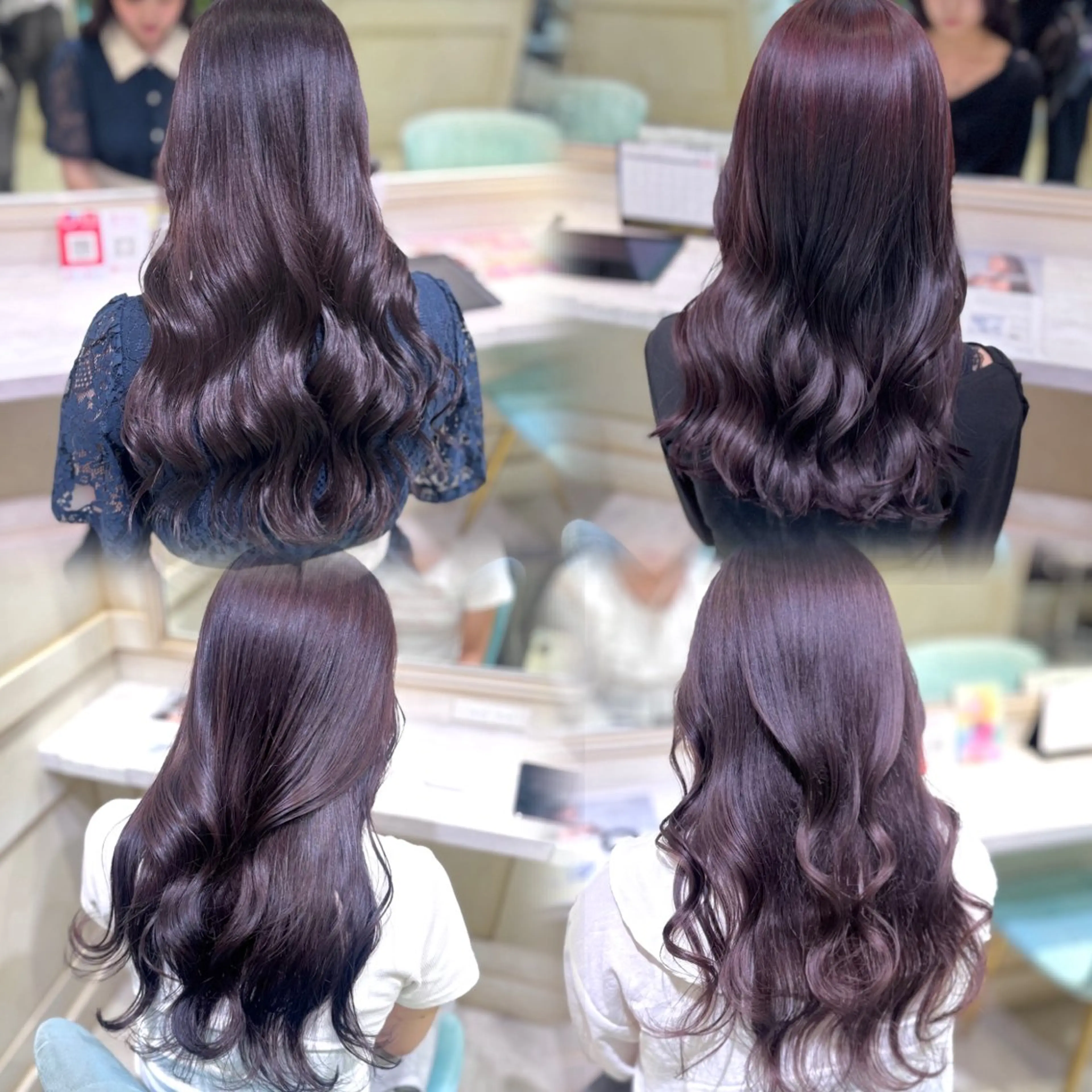 ロング カラー ヘアカラー トリートメント 透明感カラー/ kazusaのヘアスタイル