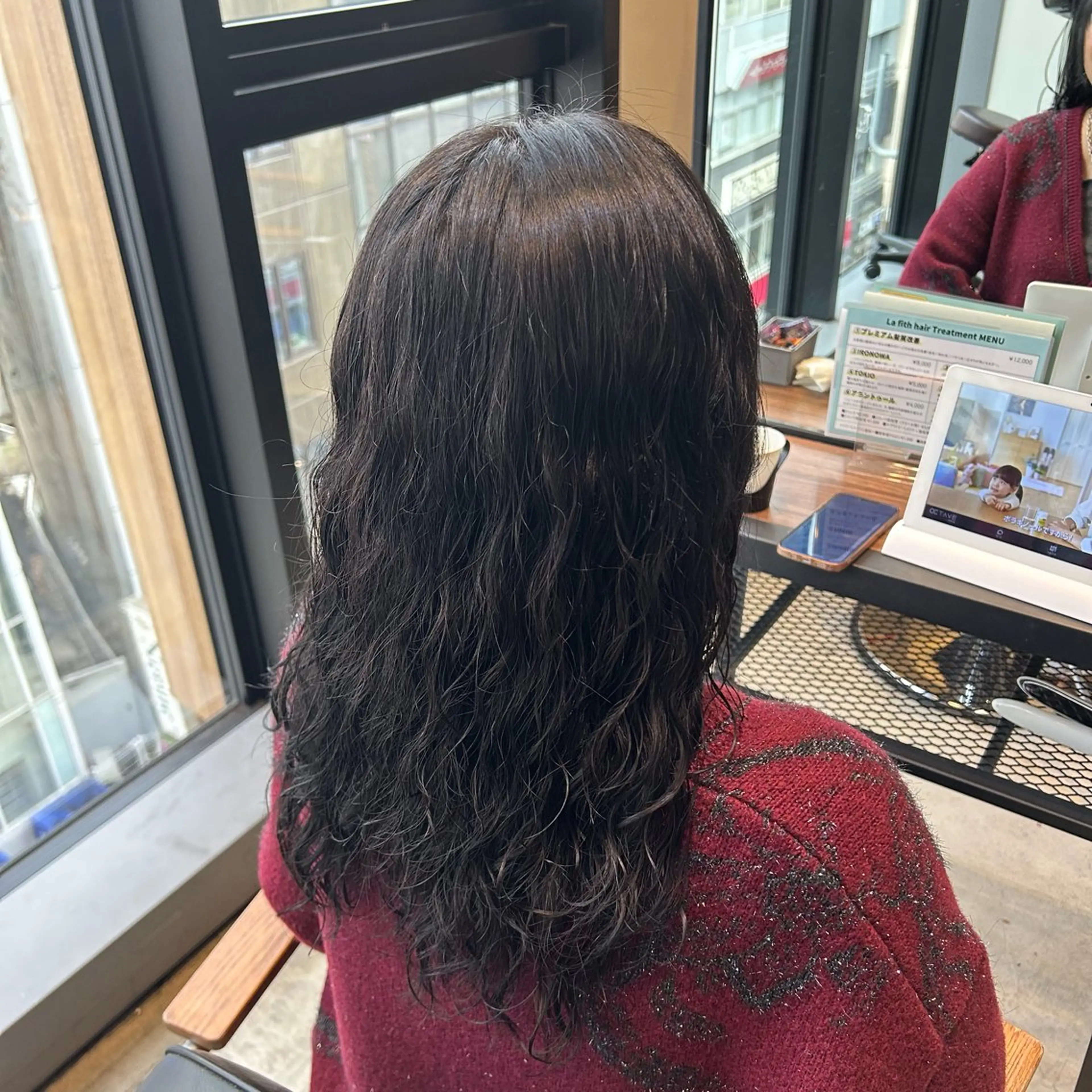 セミロング パーマ セミロングパーマ デジタルパーマ MOMO 🎀のヘアスタイル