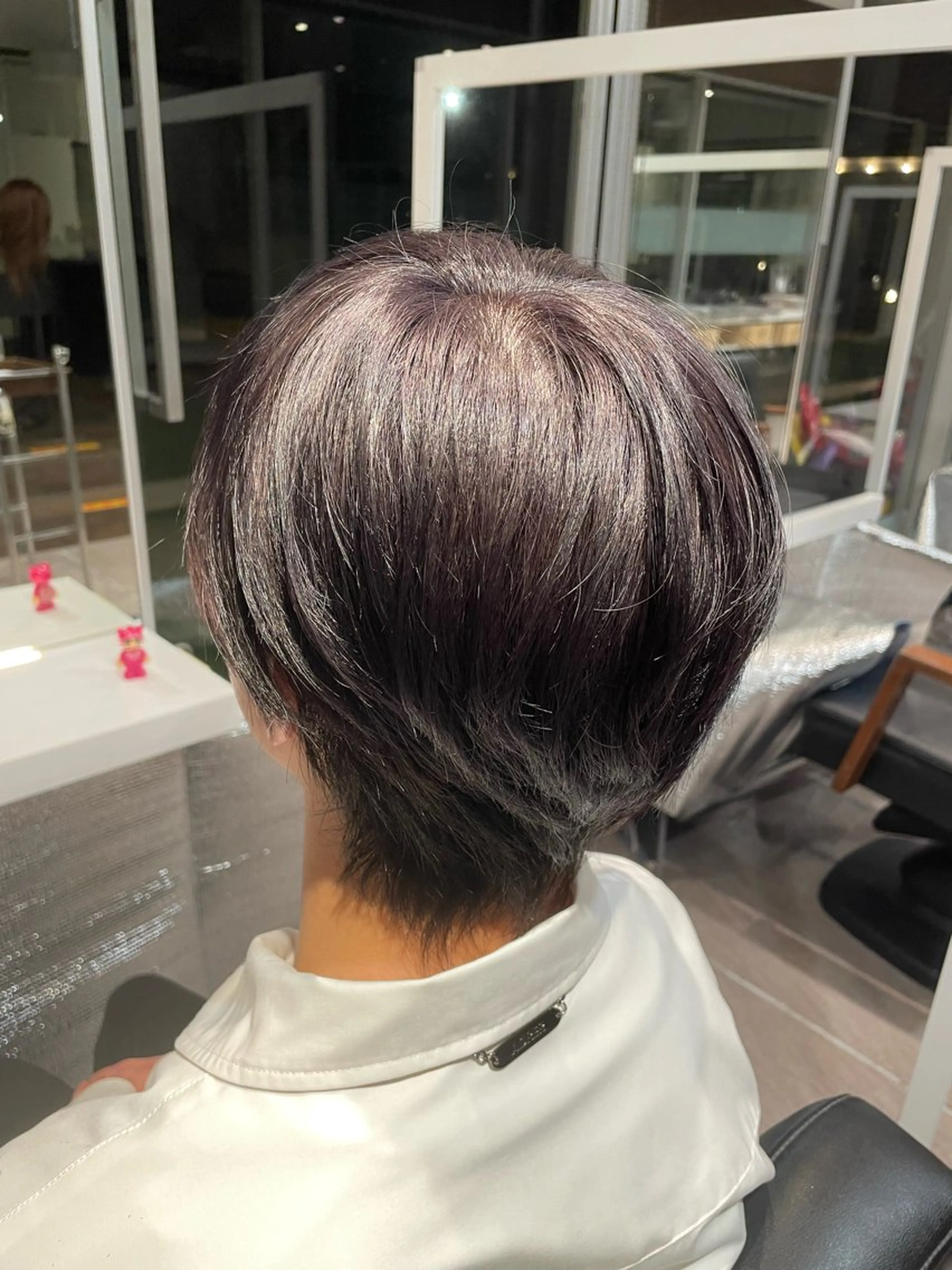 ショート メンズ メンズブリーチ LOKAHI所属・かわいい顔まわり/髪 質改善カラー/小池祐のヘアスタイル