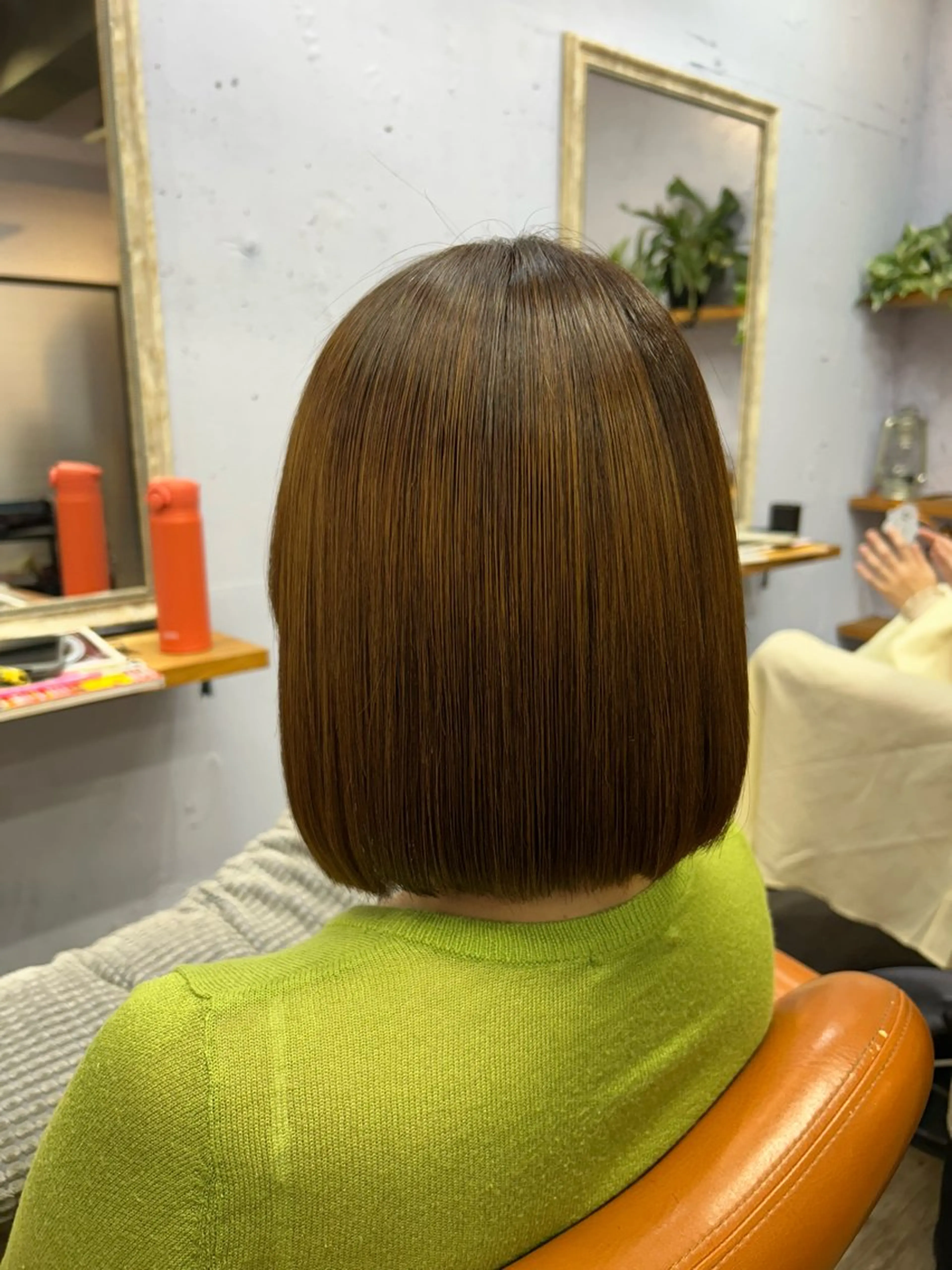 ショート パーマ 古澤 咲来のヘアスタイル