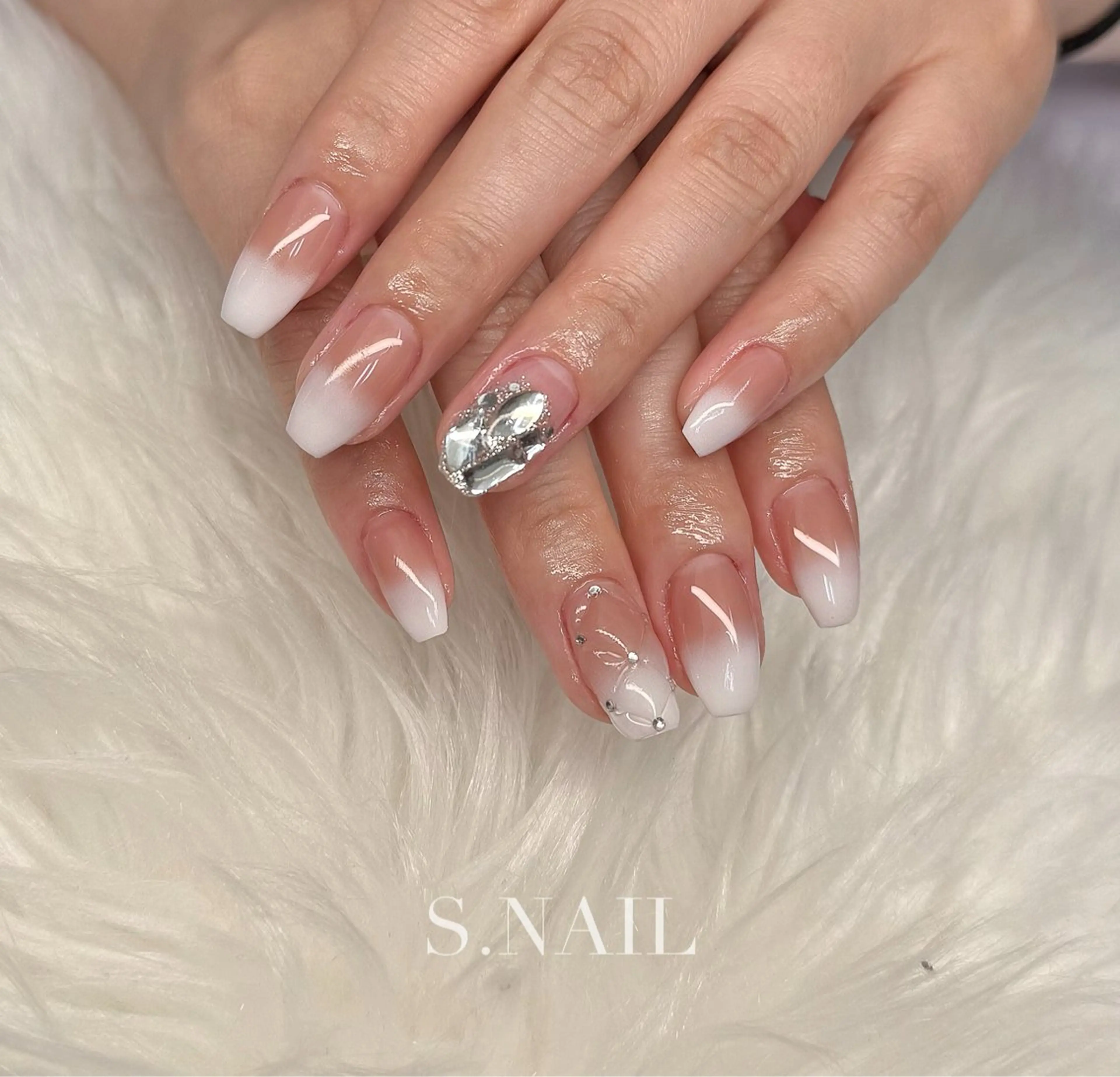 ネイル 持ち込み ハンドネイル S♡NAIL所属・S.NAIL Suuのネイルデザイン