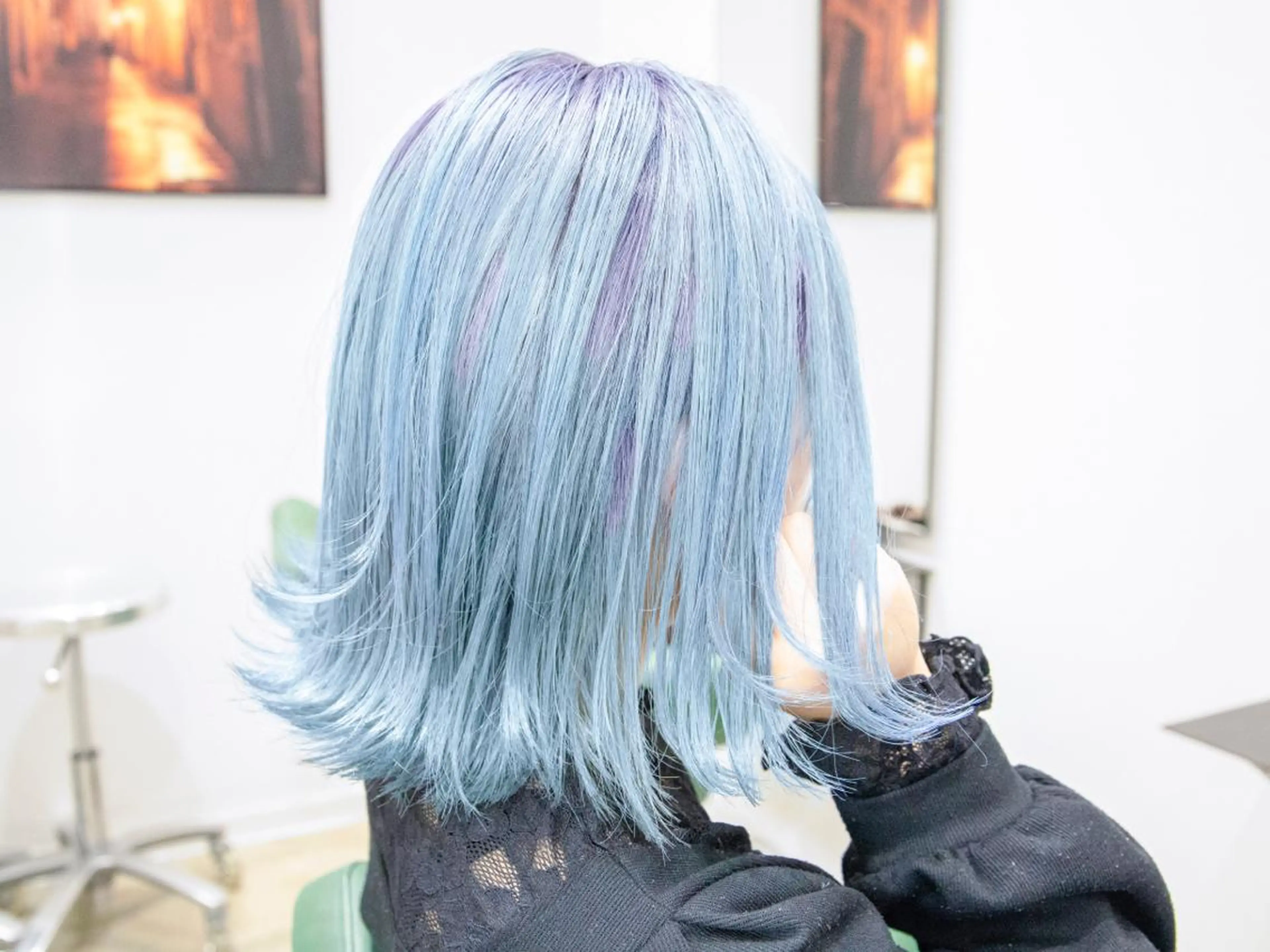 カラー ブリーチ カット Re:ta Hair 飯田淳平のヘアスタイル