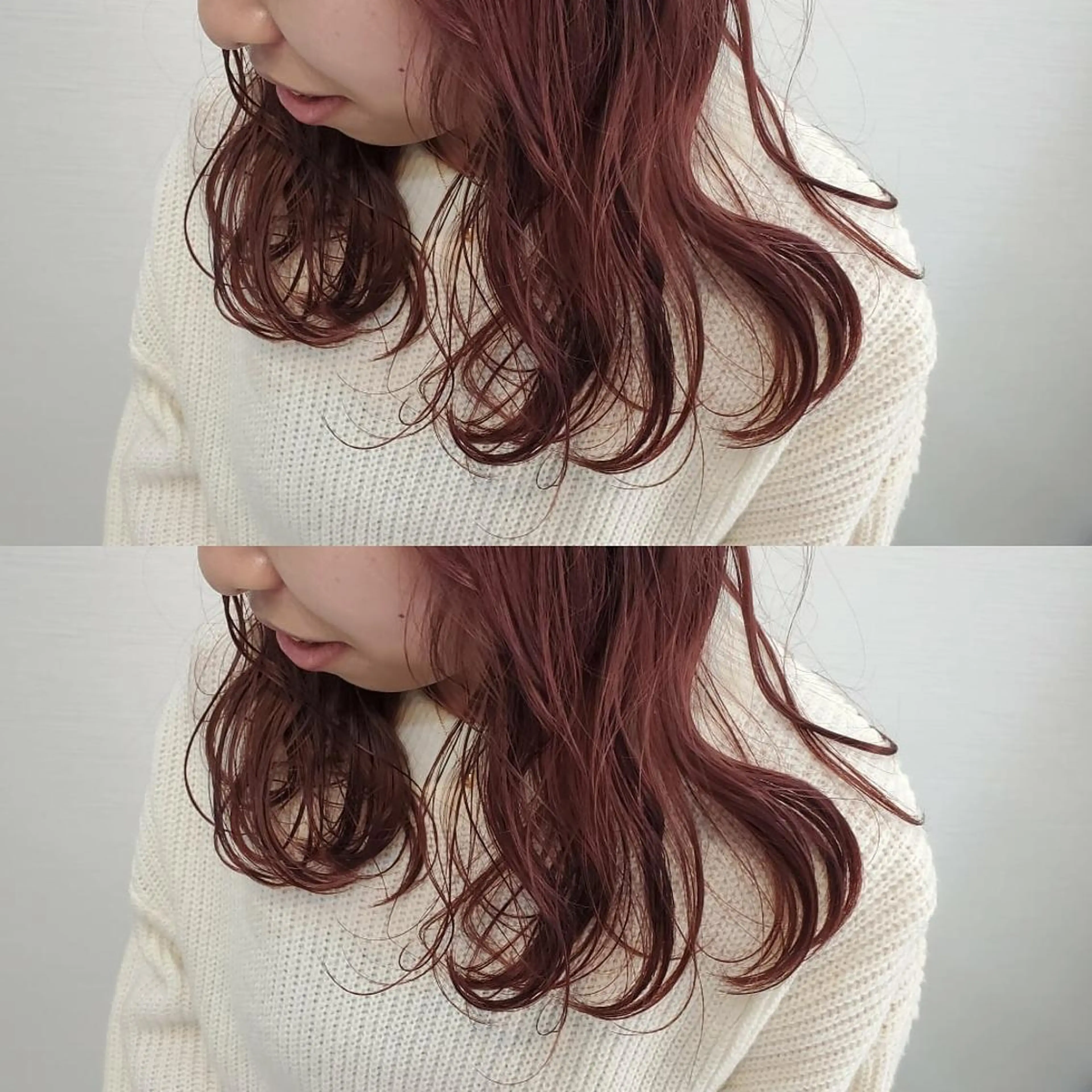 セミロング カラー ヘアアレンジ See by merのマツエク・マツパデザイン