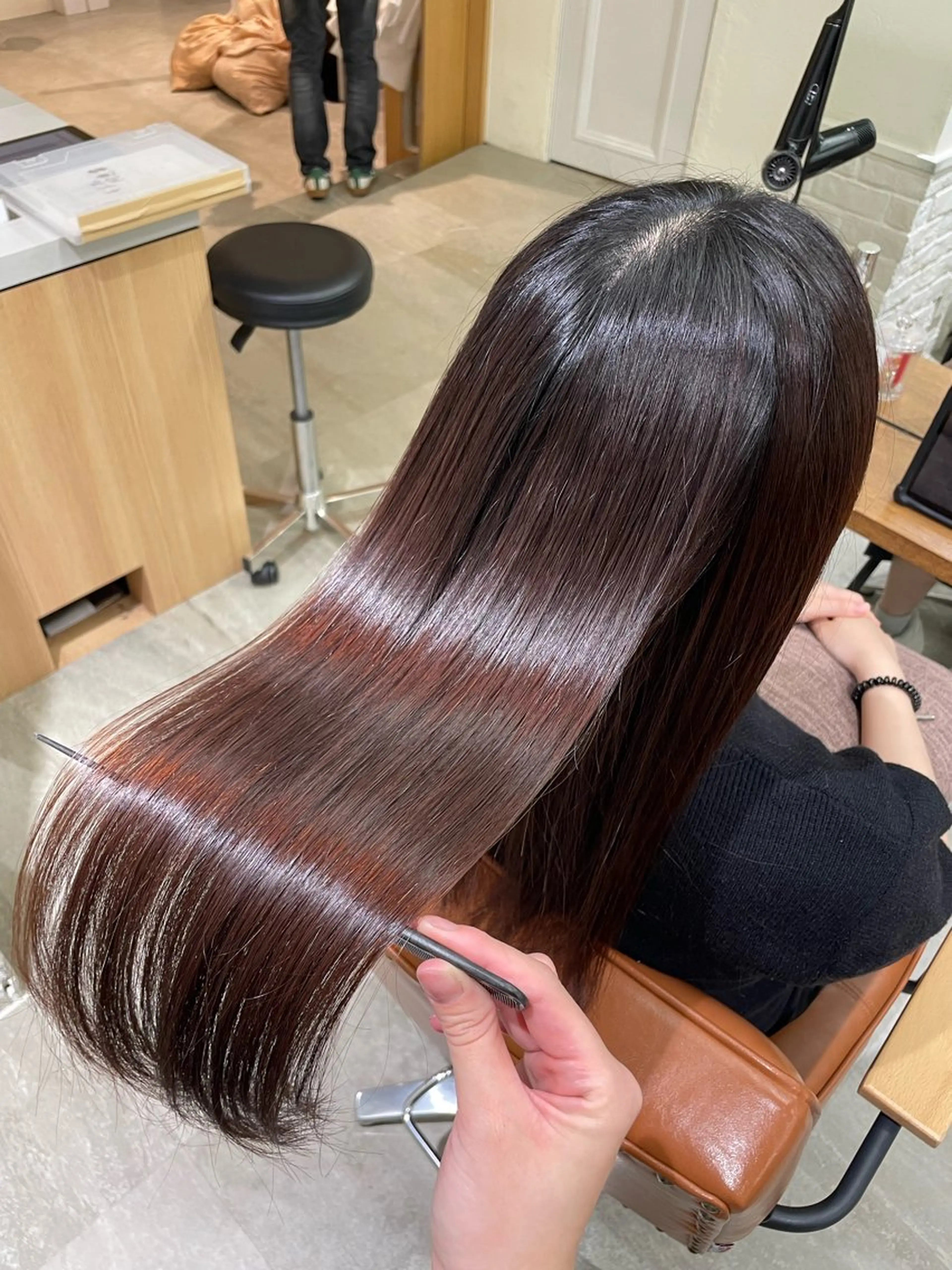 ロング 髪質改善🤍艶カラー ゆいのヘアスタイル