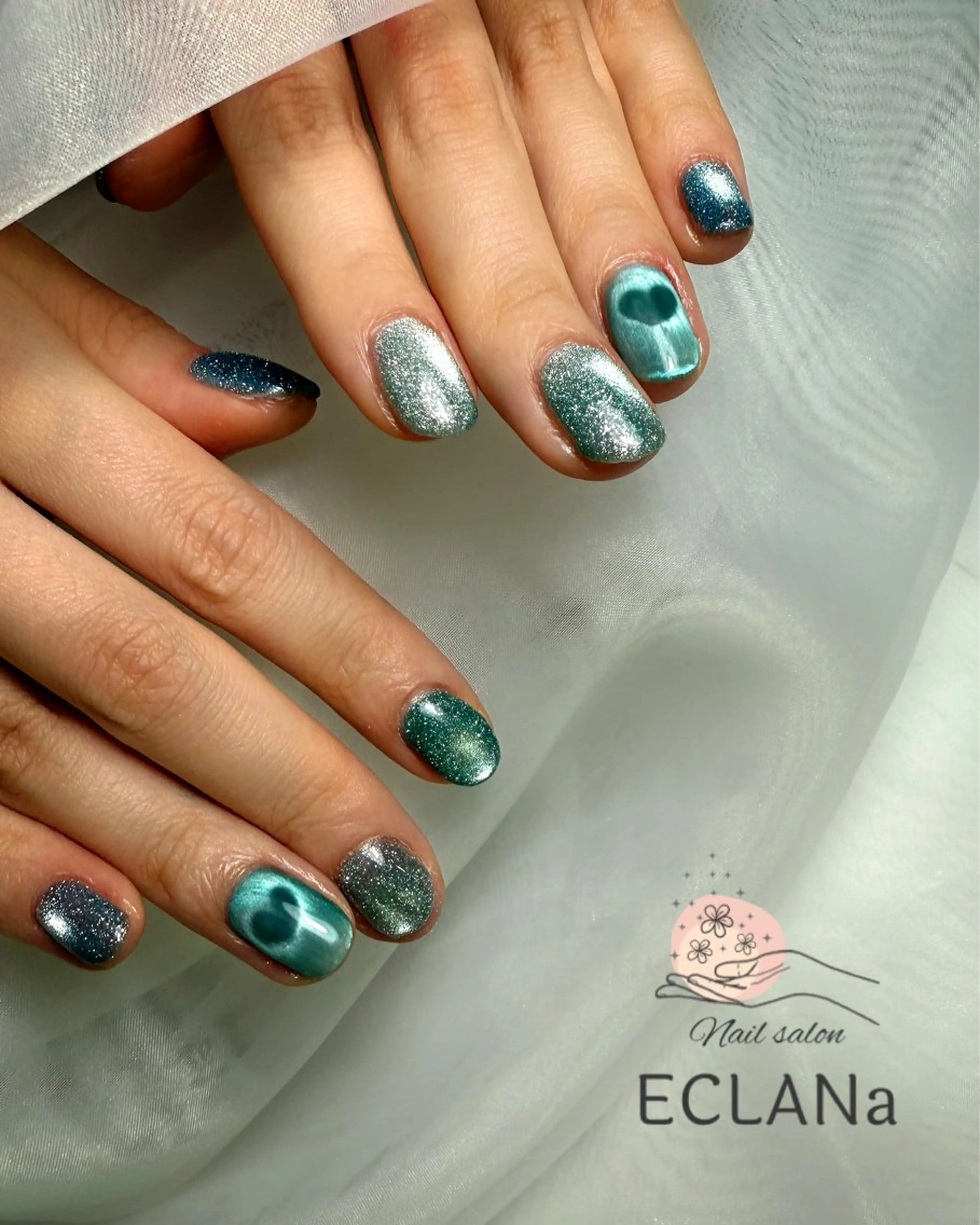 ネイル ハンドネイル Nail salon ECLANaのネイルデザイン