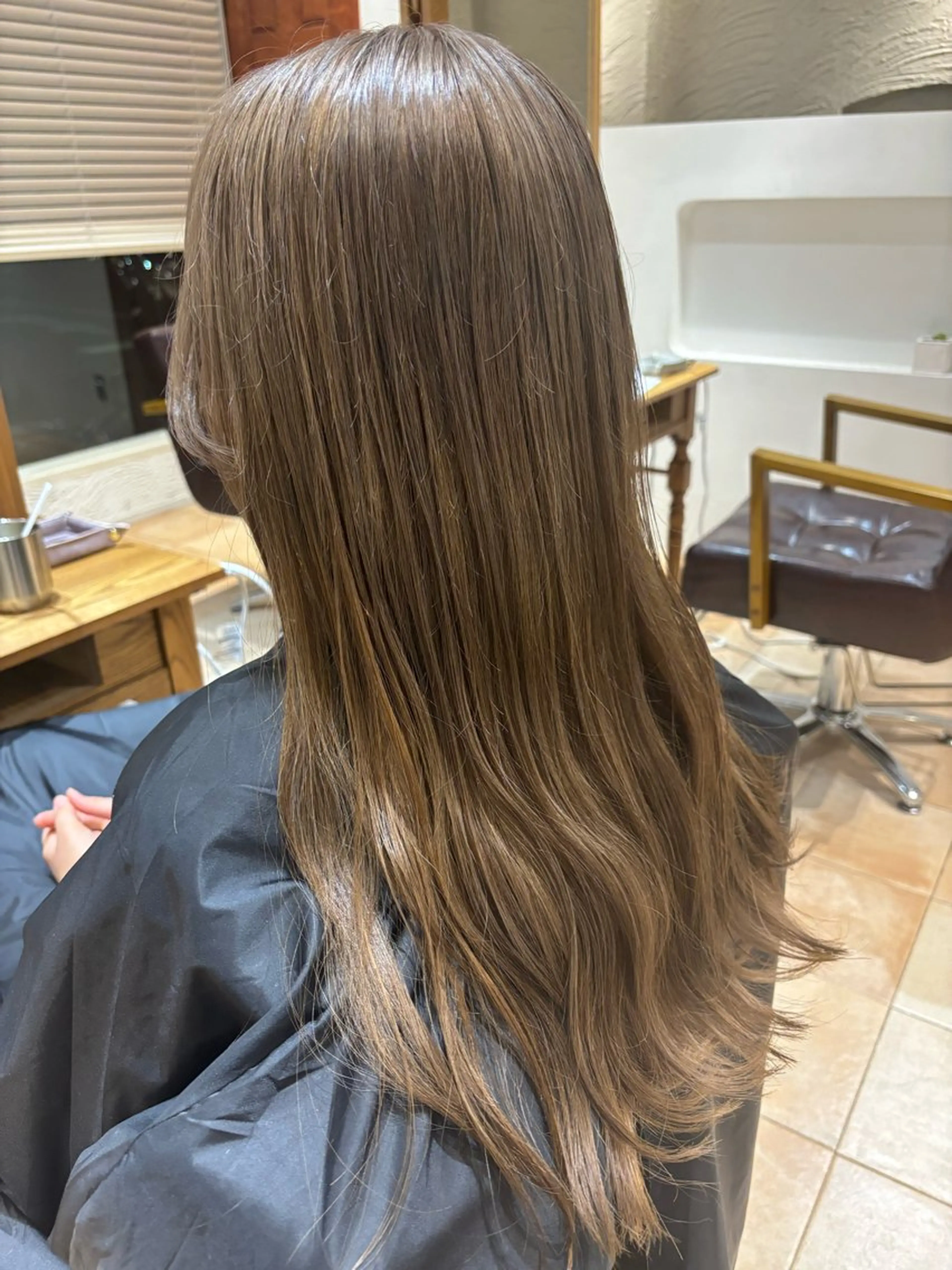 ロング カラー ベージュカラー ヘーゼル ヘアカラー 🌈透明感カラー🌈 🌟吉田祐介🌟のヘアスタイル