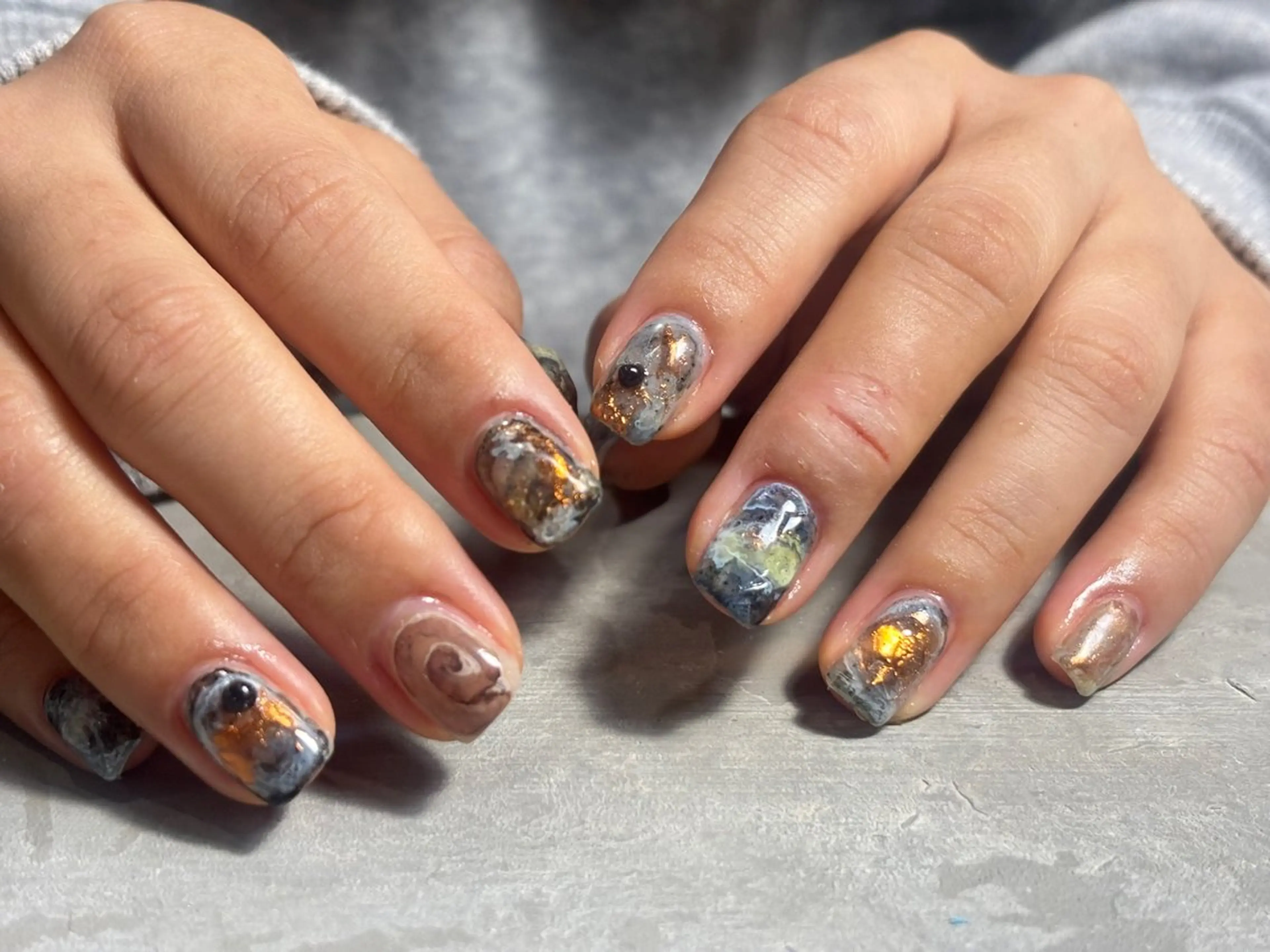 ネイル ハンドネイル 個性派NANA ネイルのネイルデザイン