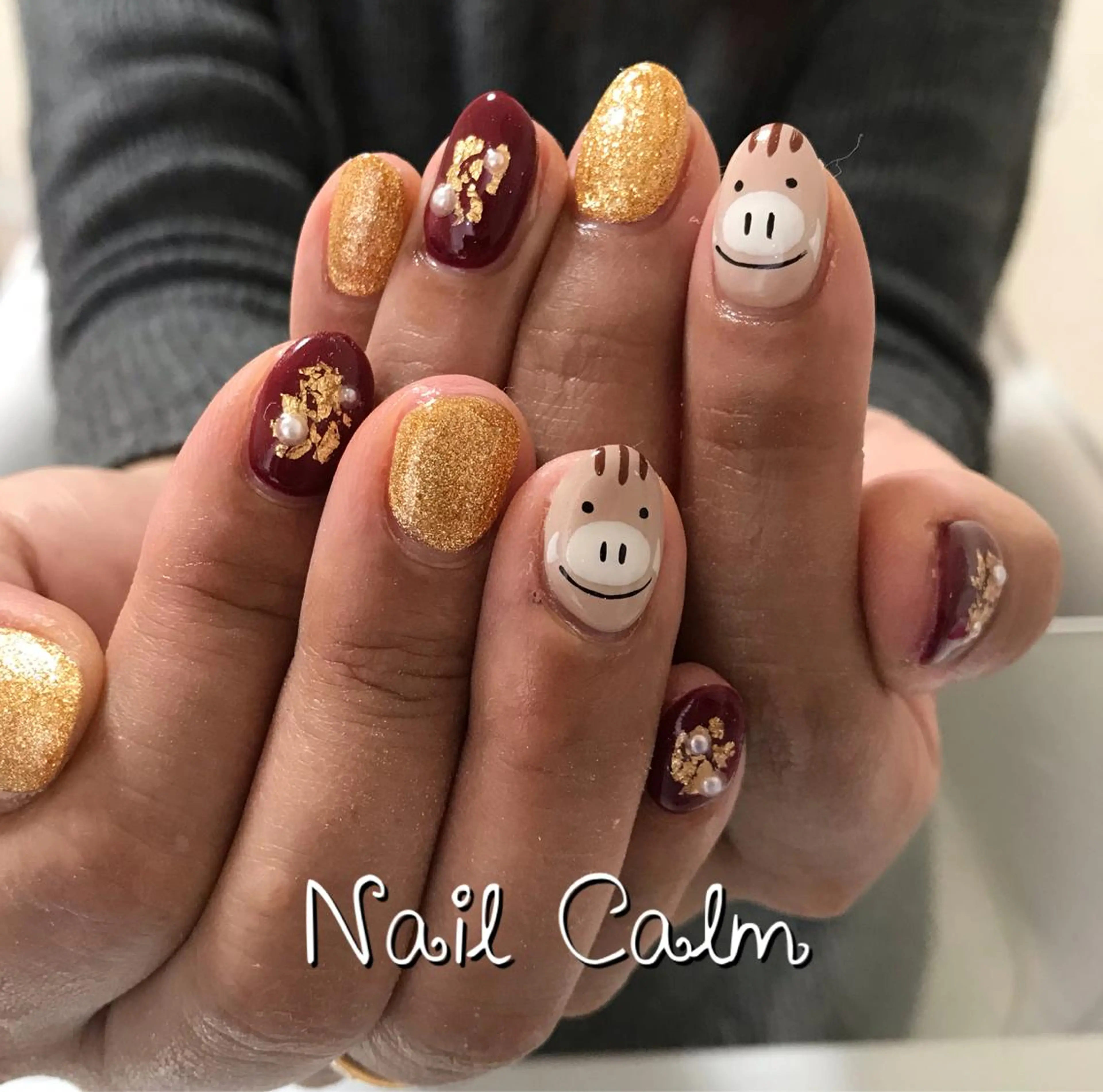 ネイル ハンドネイル Nail Calm所属・プライベートサロン Calmのネイルデザイン