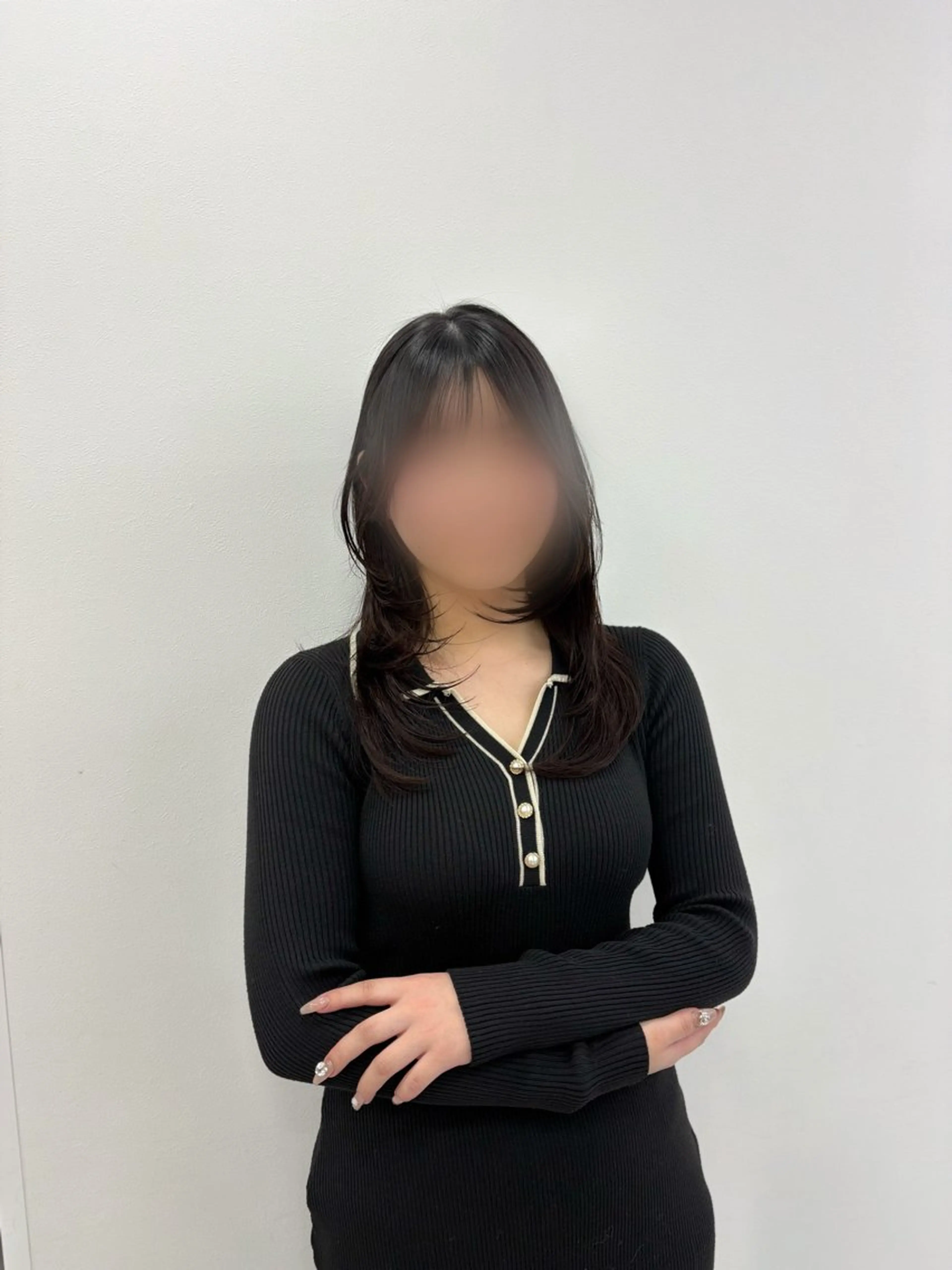 セミロング カラー カット ヘアカラー トリートメント ヘッドスパ ヘアセット 表参道ハッシュカット レイヤー/リノンのヘアスタイル