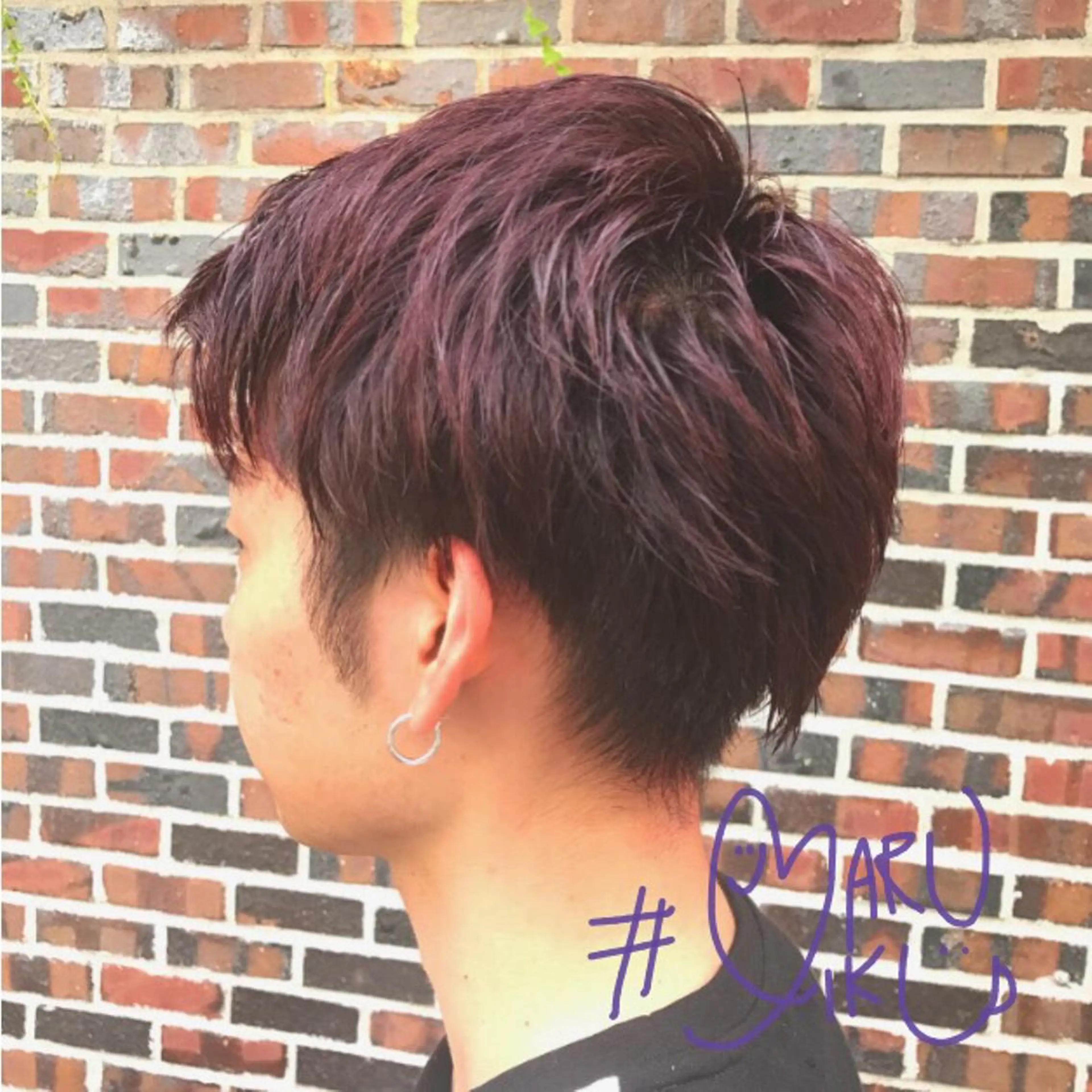 ショート カラー メンズ 丸谷 みくのその他イメージ