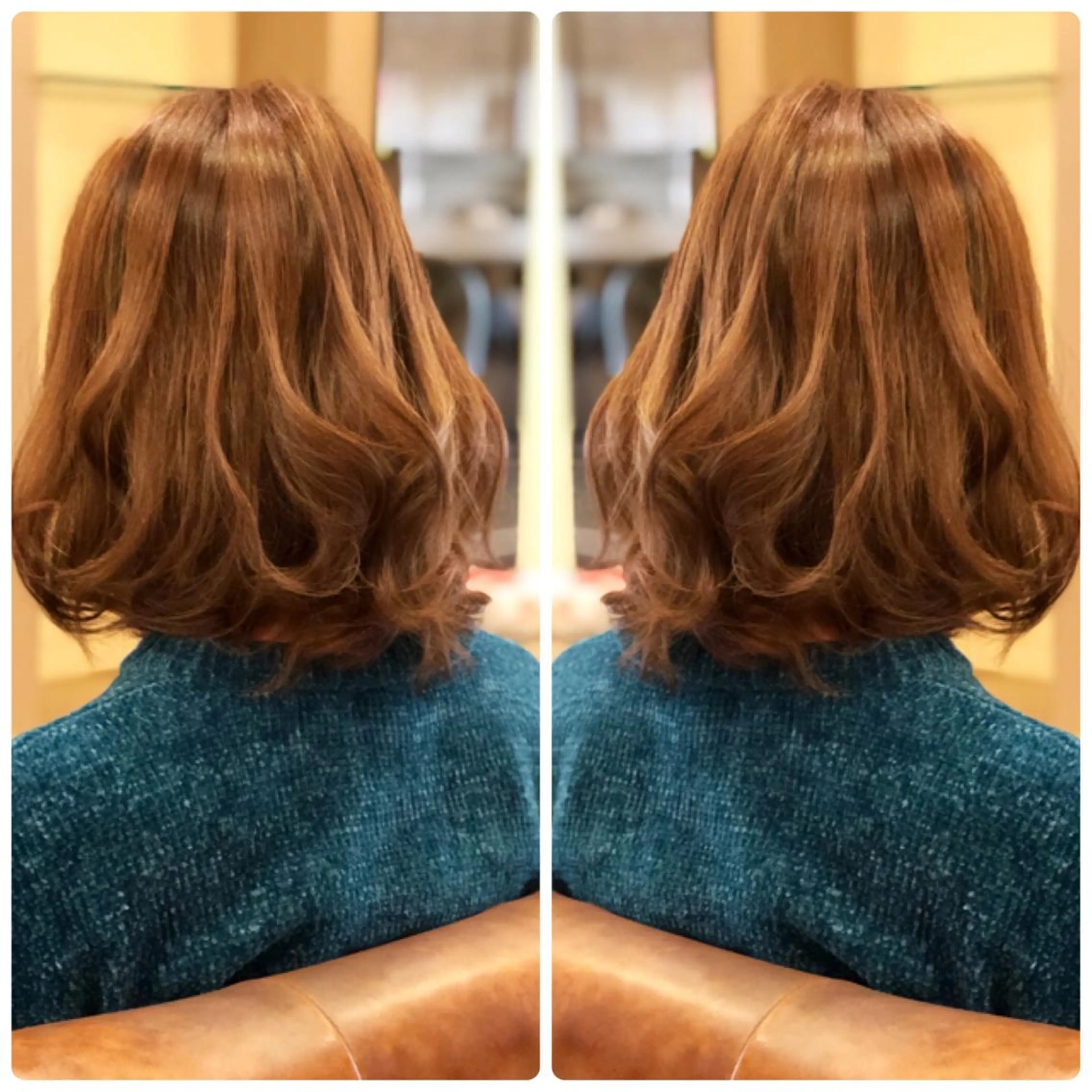 ミディアム カラー ヘアカラー トリートメント 小山内 龍一郎 店長のヘアスタイル