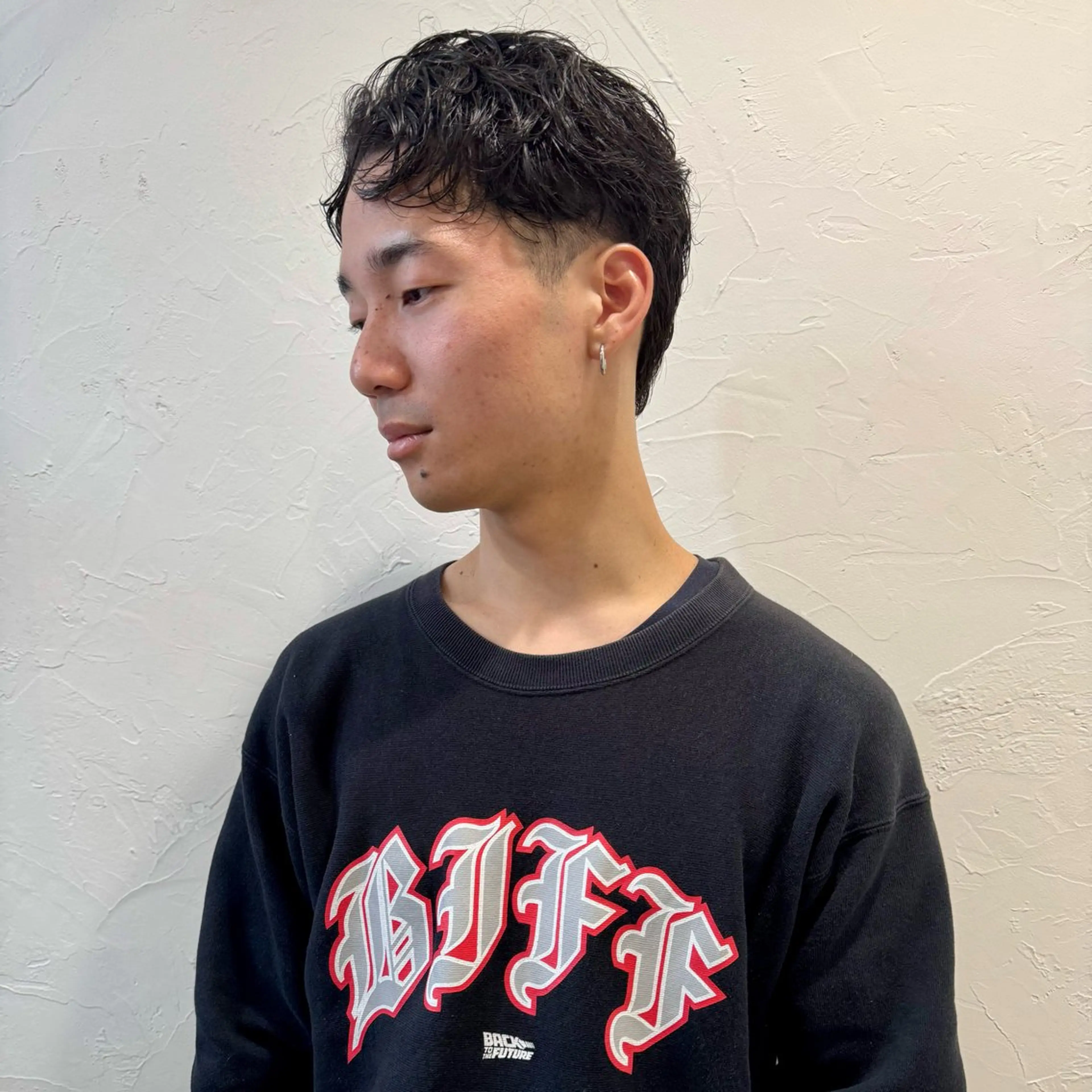 ショート メンズ アップバング メンズ就活ヘア メンズパーマ メンズショート スパイキーショート カット ヘアセット 【池袋/スパイキー ショート】ⓝⓘⓜⓤのヘアスタイル