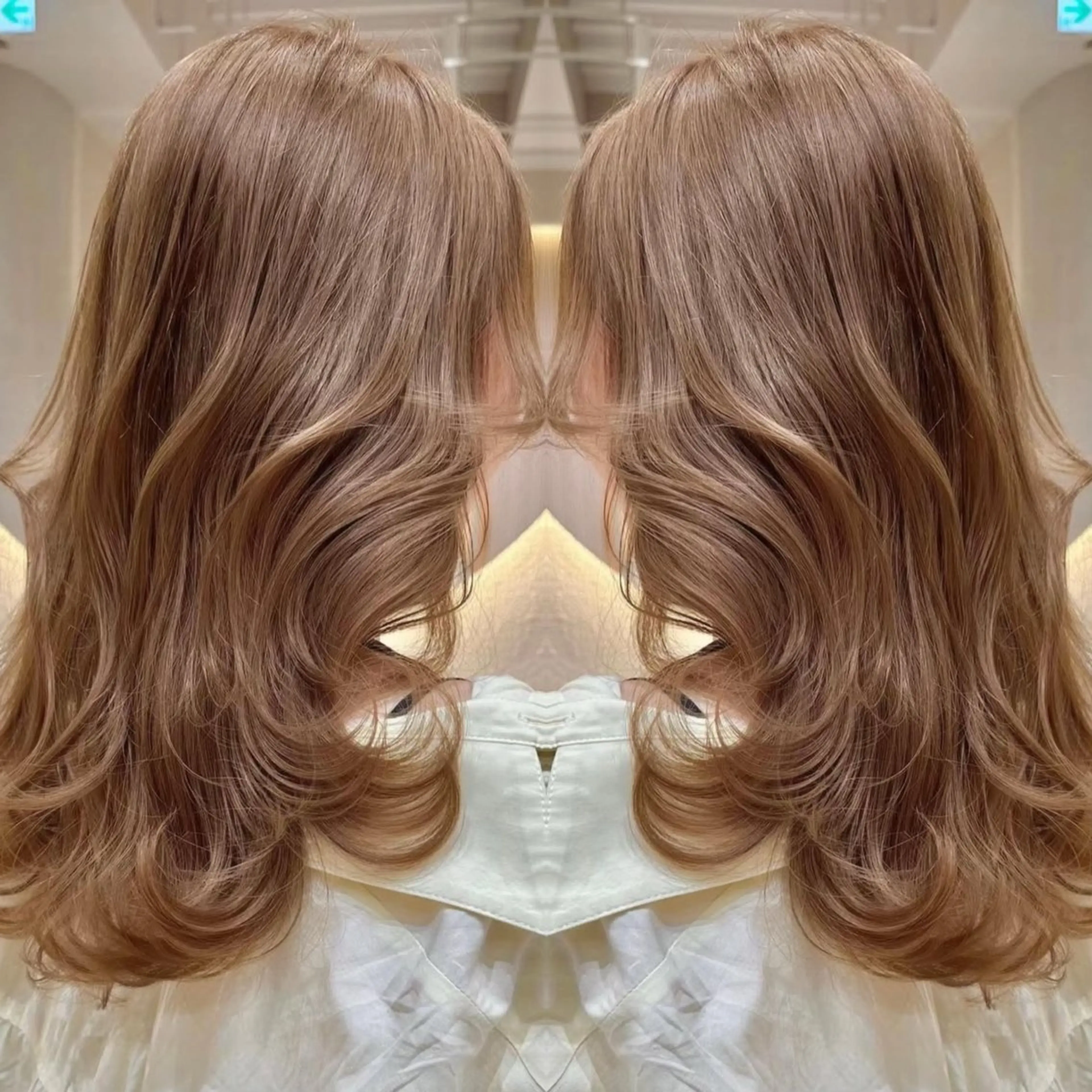 ロング ハイトーンの天才 shuheiのヘアスタイル
