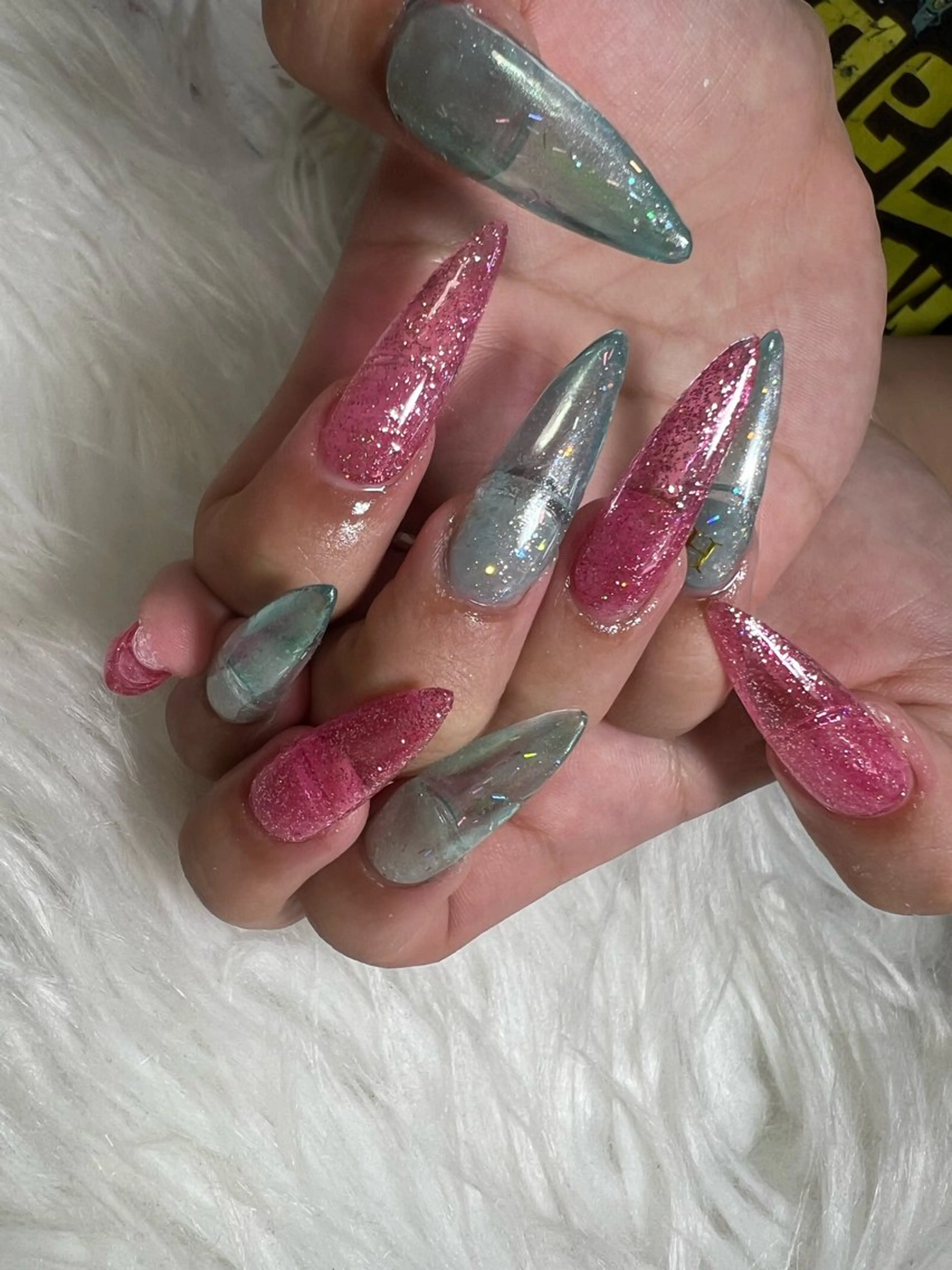 ネイル ロングネイル ハンドネイル Ruana Nailのネイルデザイン