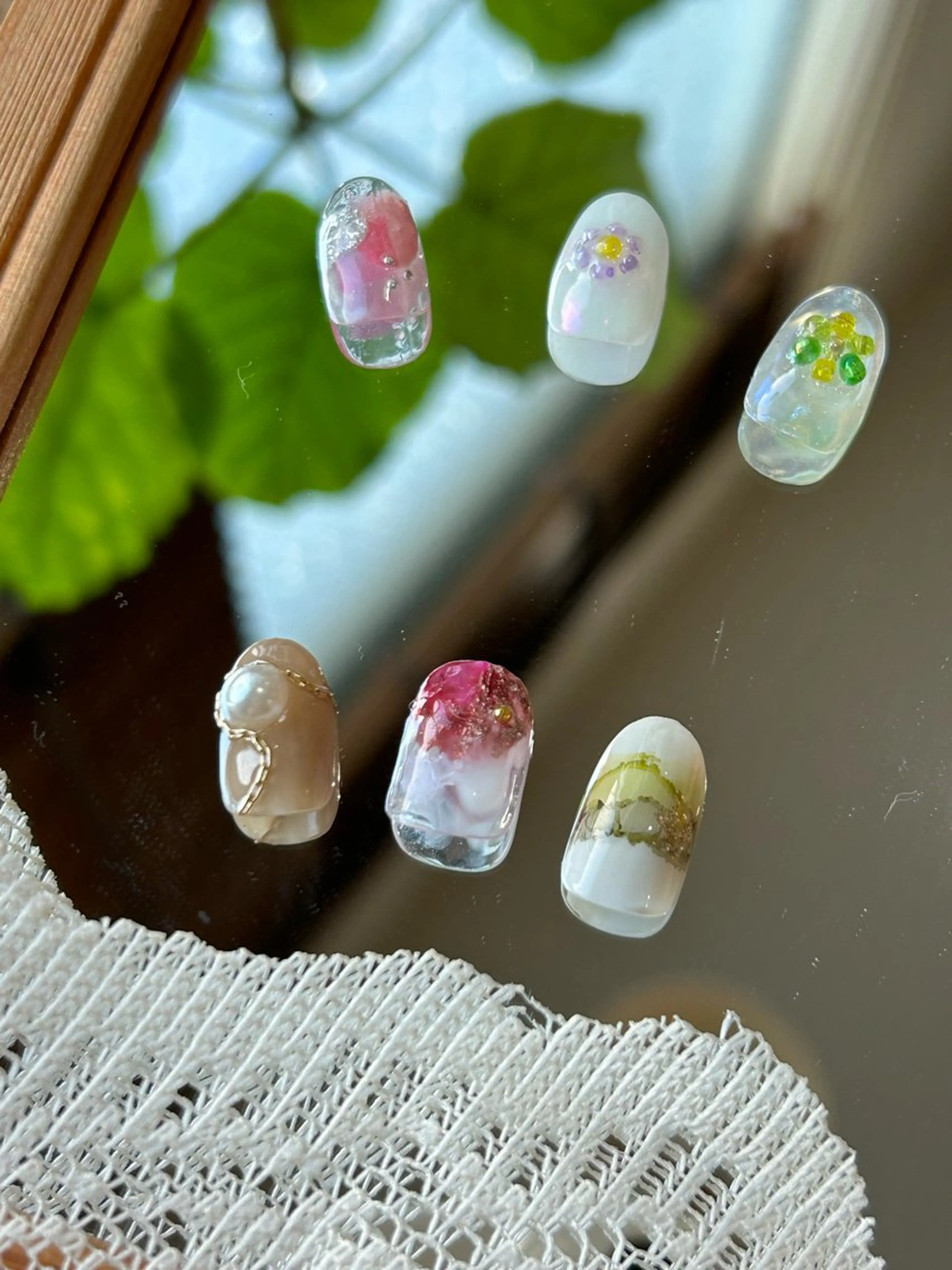 ネイル ハンドネイル Mani cafe nailのネイルデザイン
