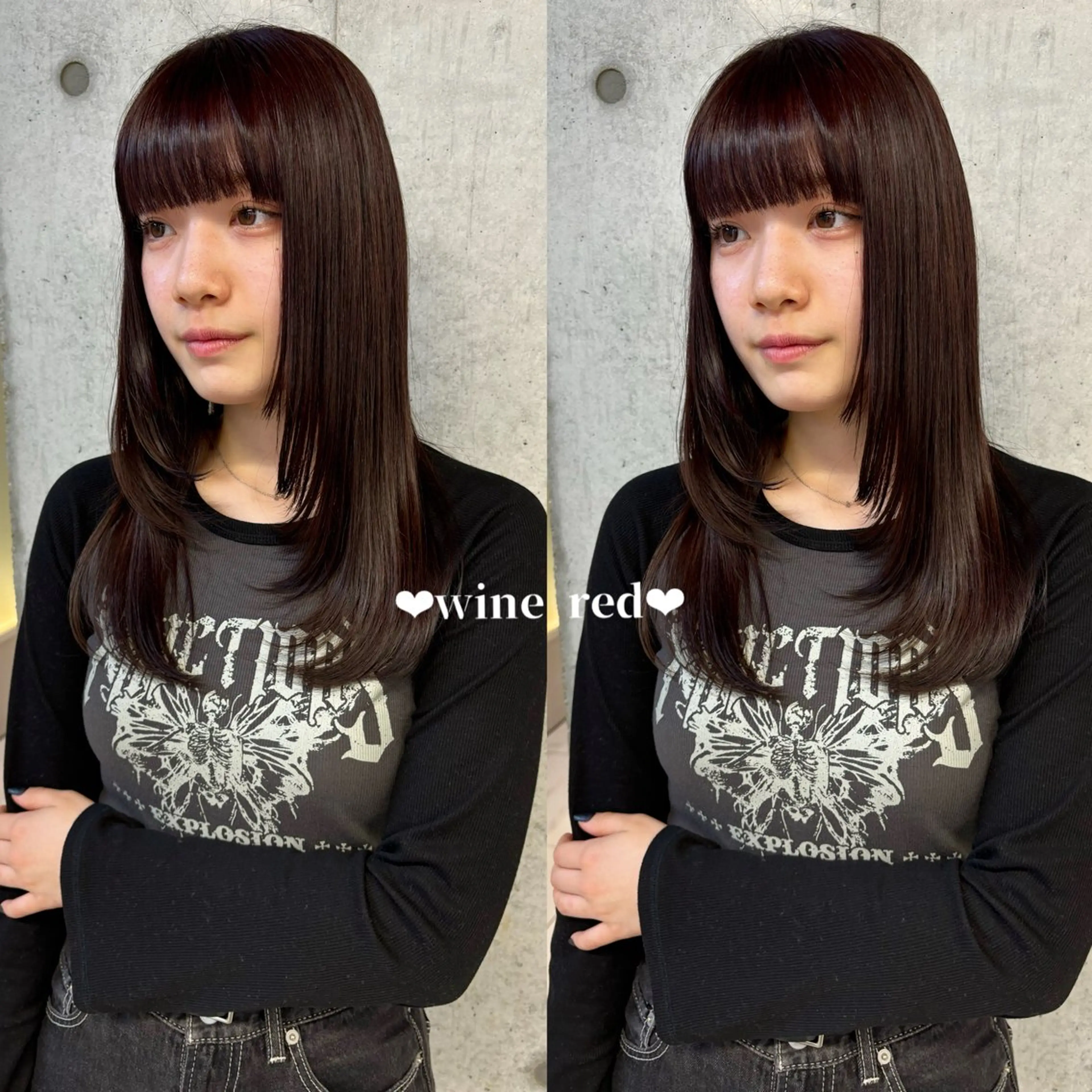 ロング カラー レイヤーカット 似合わせカット ヘアカラー トリートメント Miyu🎀レイヤー ／透明感カラー🪽のヘアスタイル