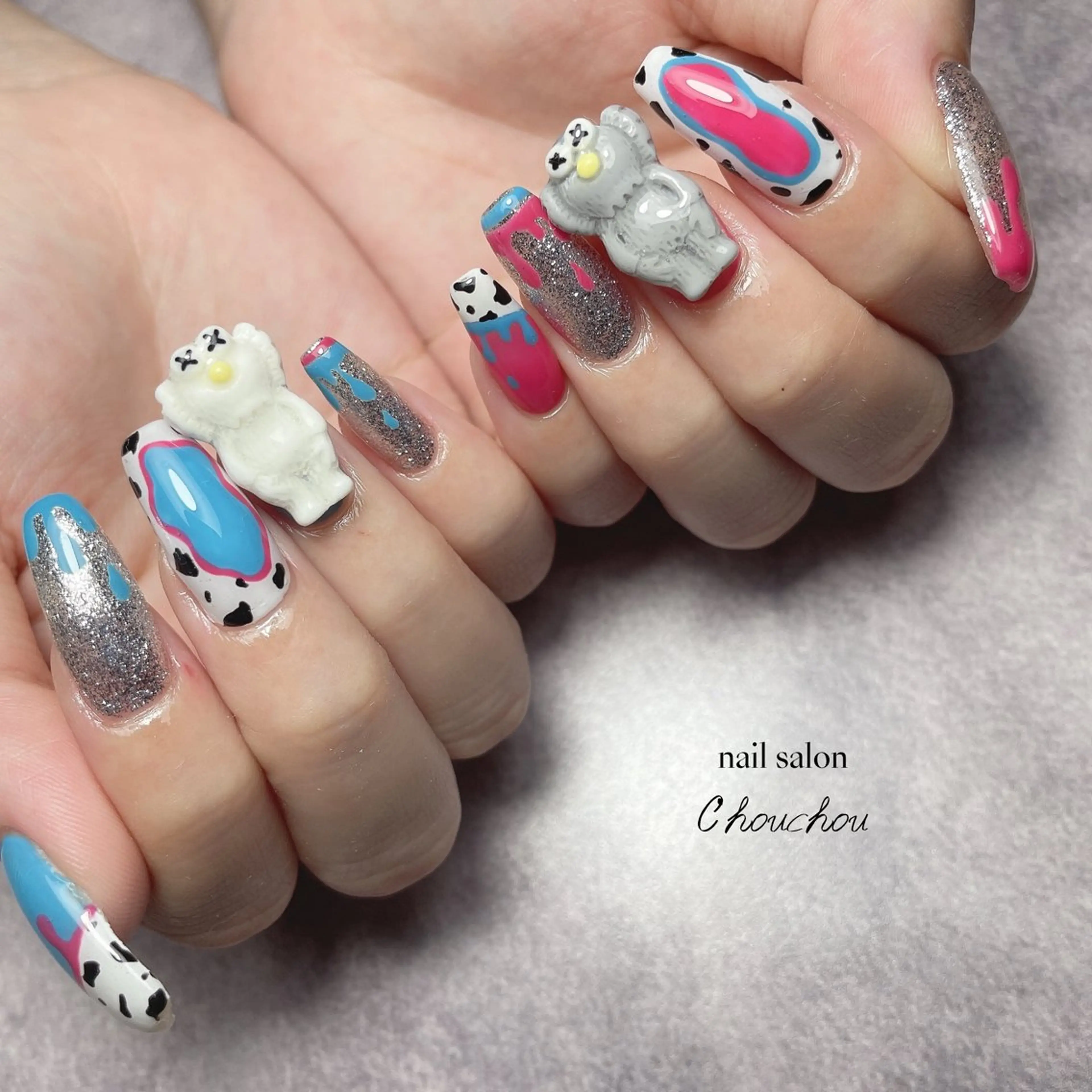 ネイル 持ち込み C'hou chouのネイルデザイン