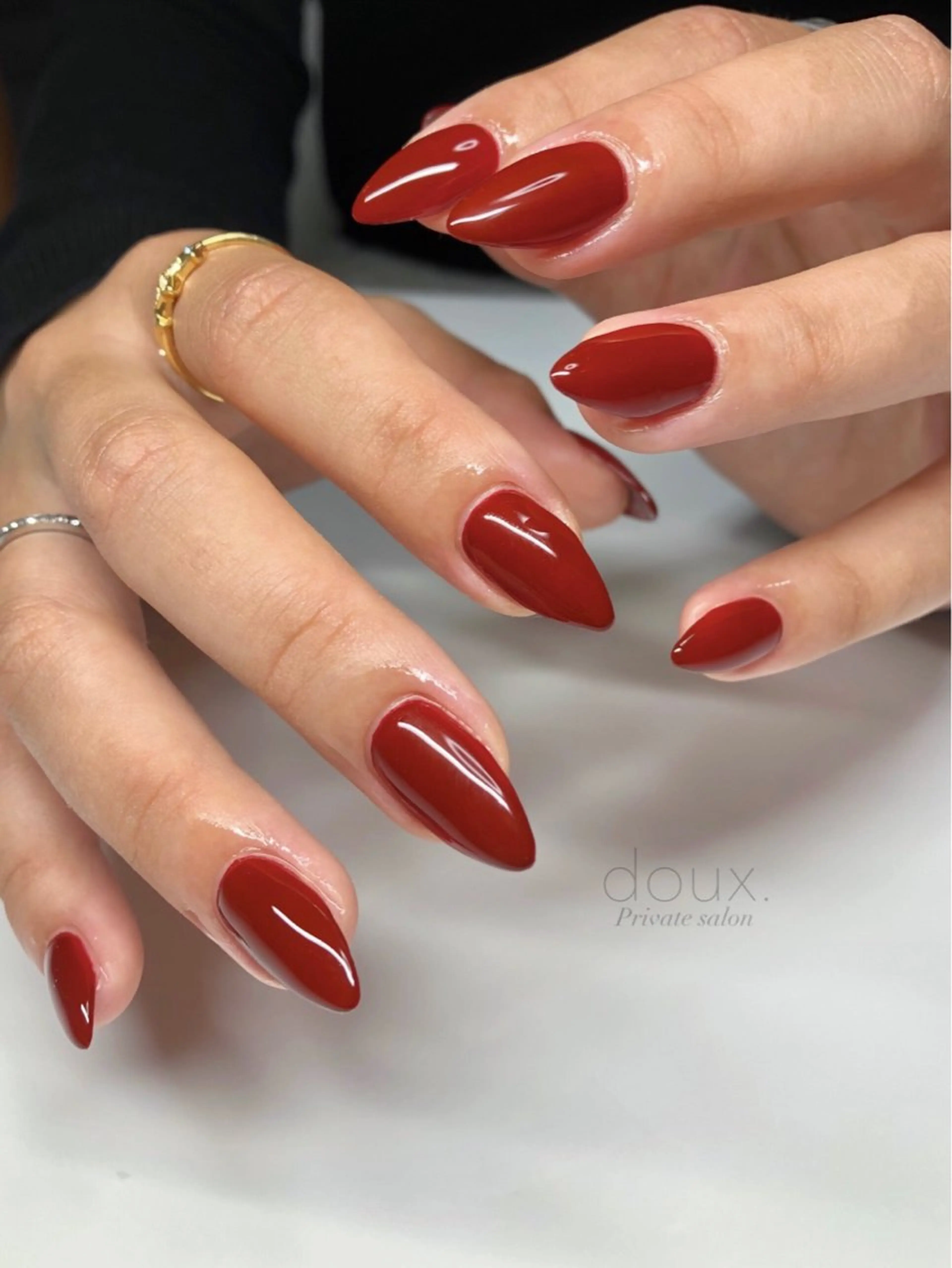ネイル 韓国ネイル マグネットネイル ニュアンスネイル ワンカラーネイル ワンホンネイル ハンドネイル doux. nailのネイルデザイン