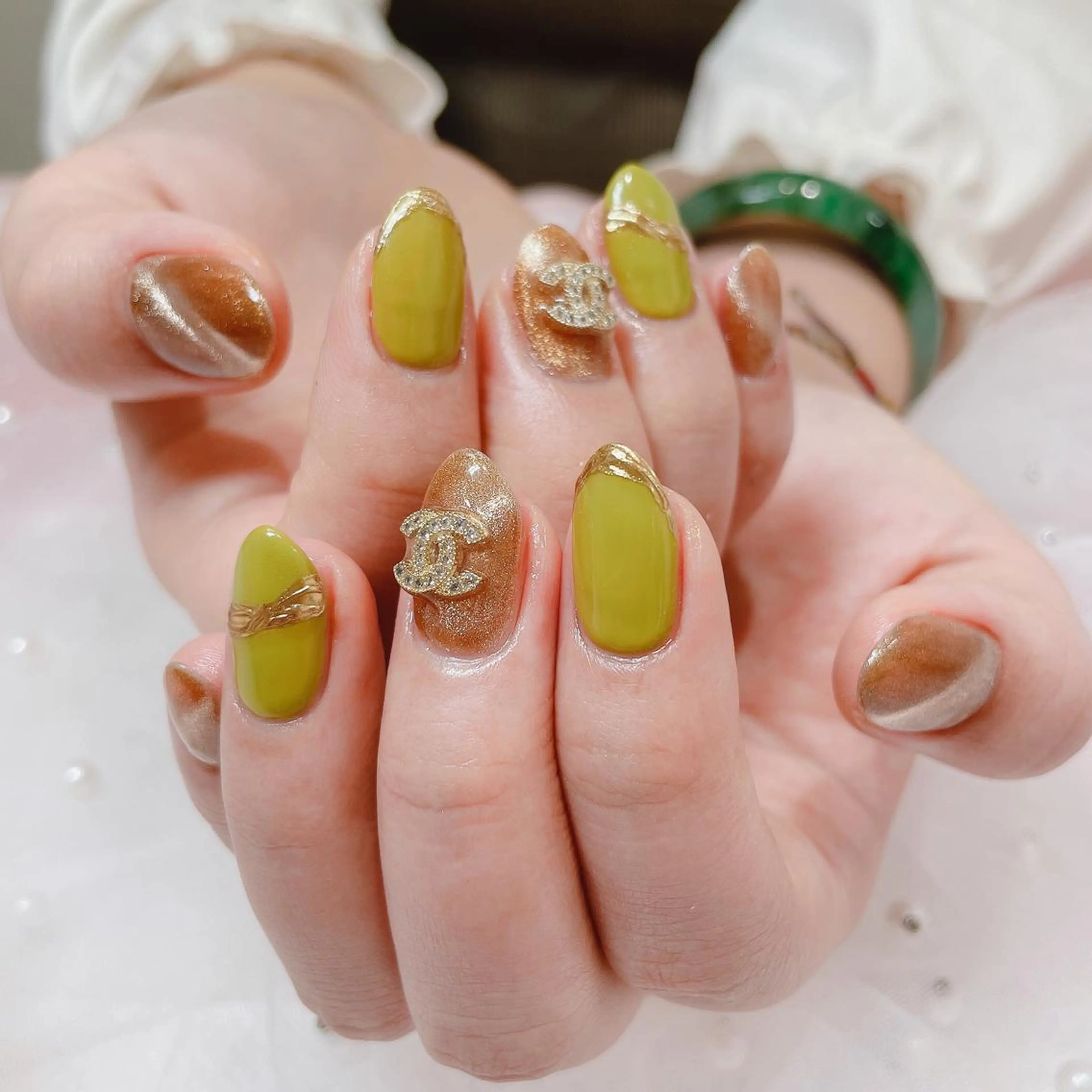 ネイル ✨Serenity ワンホンネイルのネイルデザイン