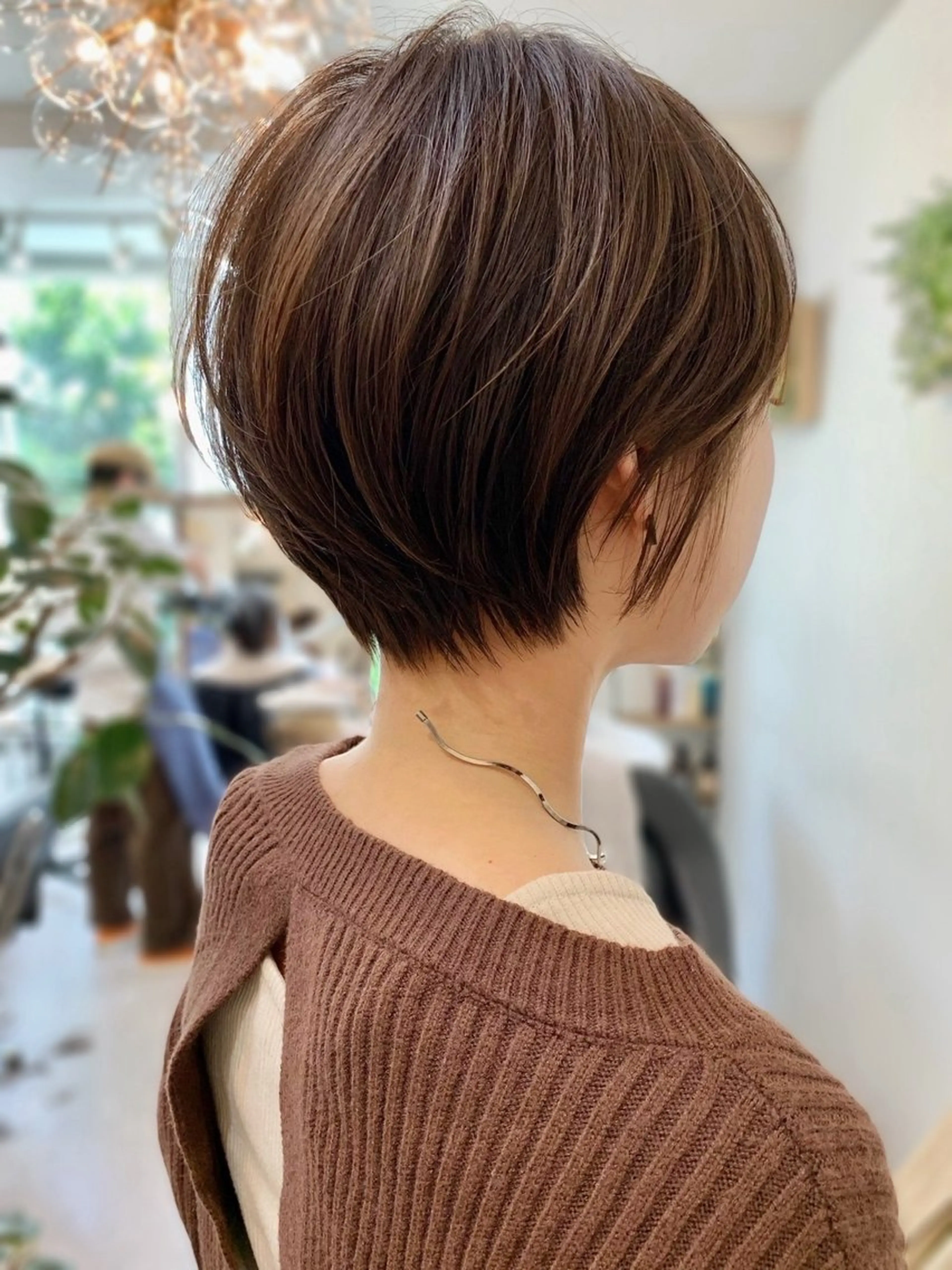 ショート カラー カット ヘアカラー i.+sapporo所属・ショート/レイヤー /札幌/小山内のヘアスタイル