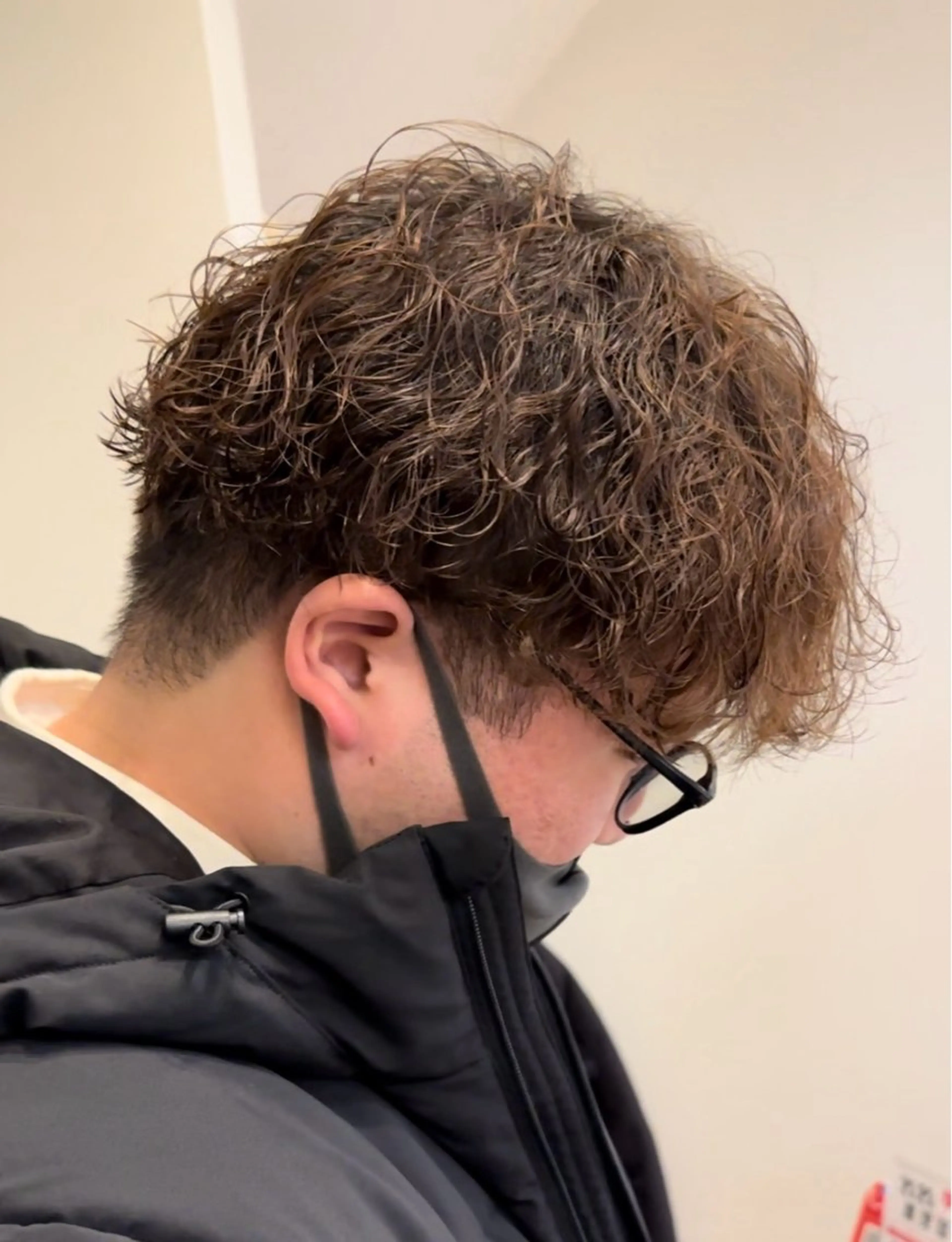 カット＋波巻きパーマの写真