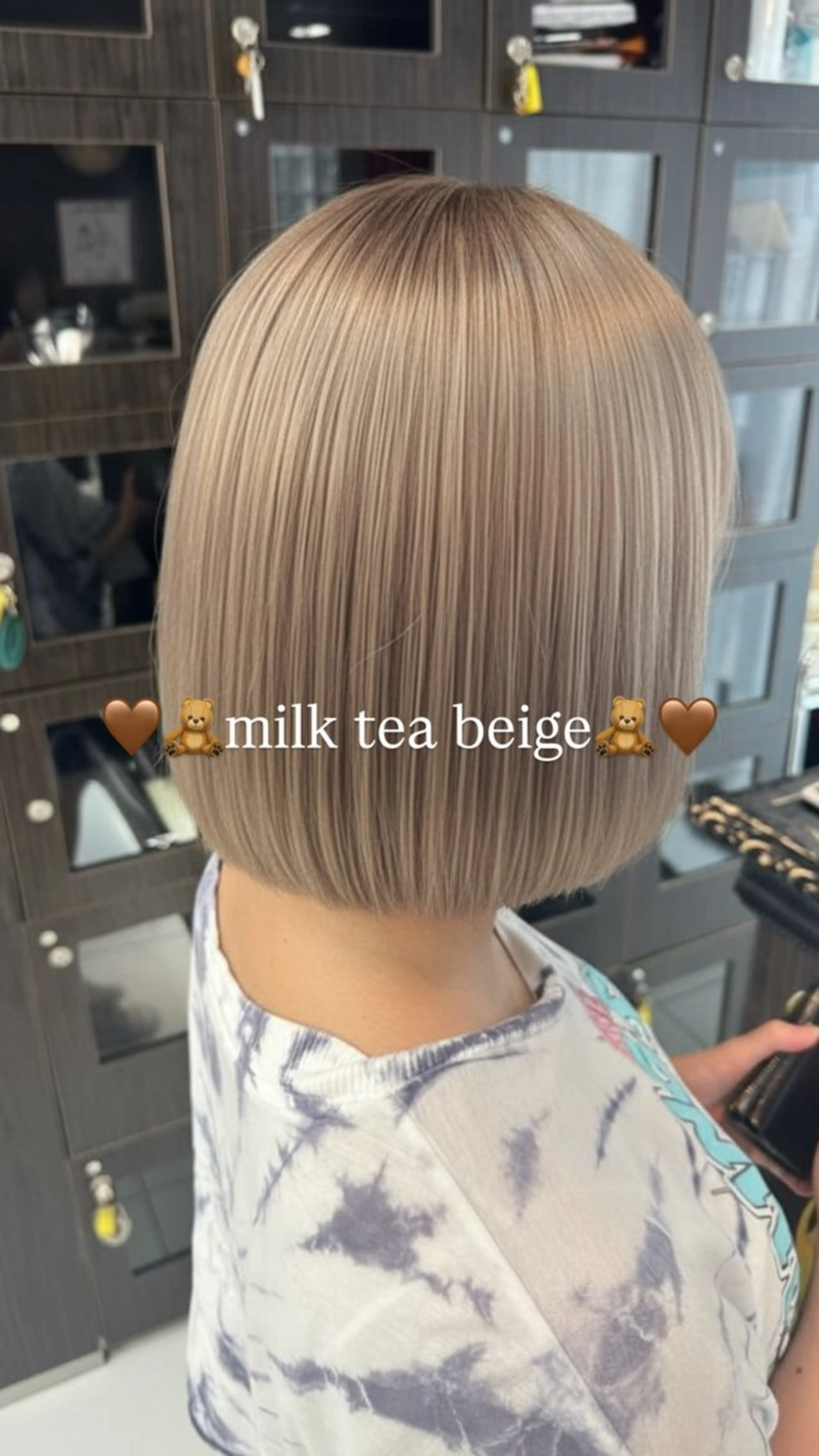 🤍🍓🍼【リタッチ+オンカラー+トリートメント】🍼🍓🤍の写真