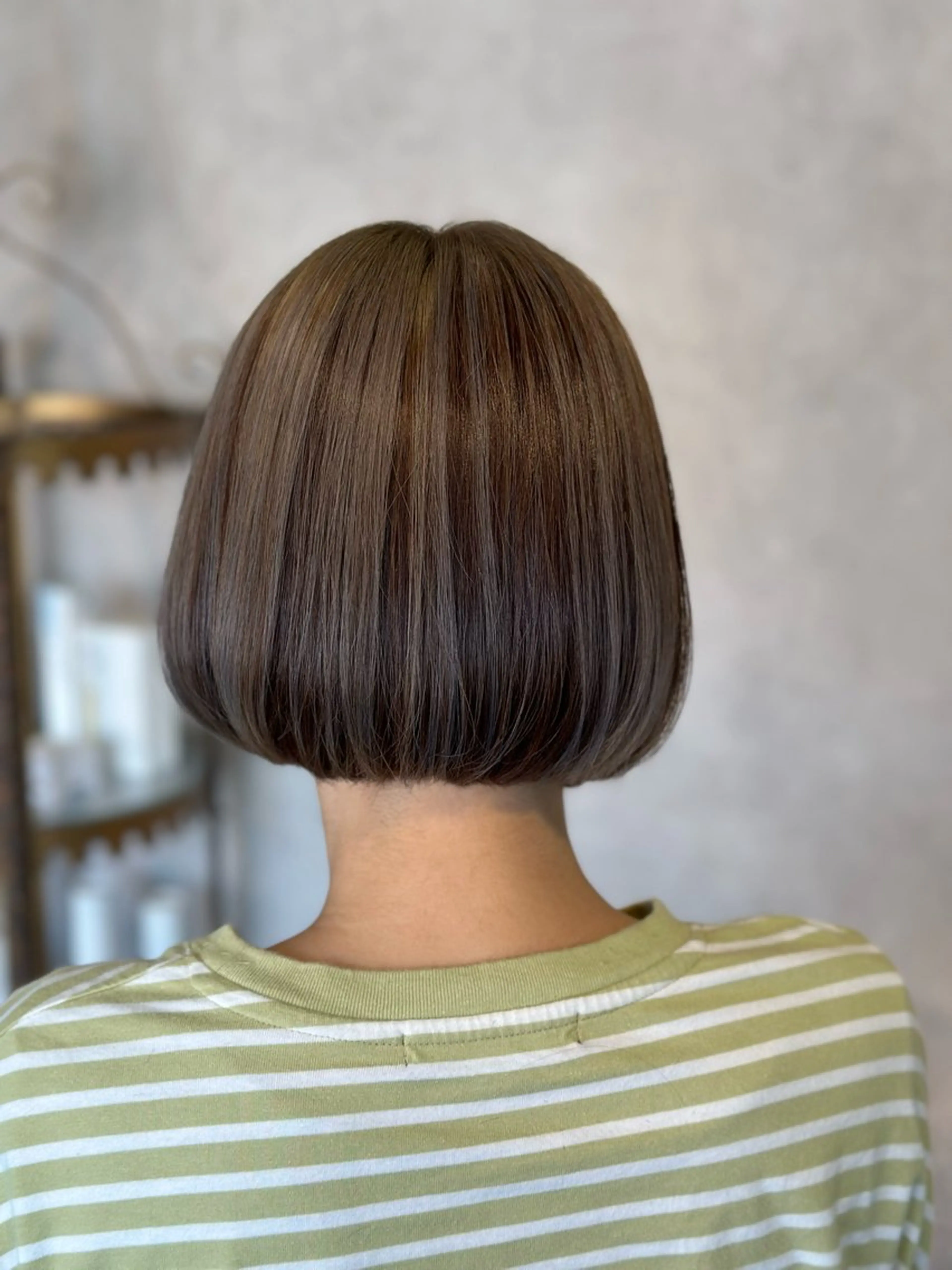 ショート カラー ヘアカラー トリートメント uhiyama shotarouのヘアスタイル
