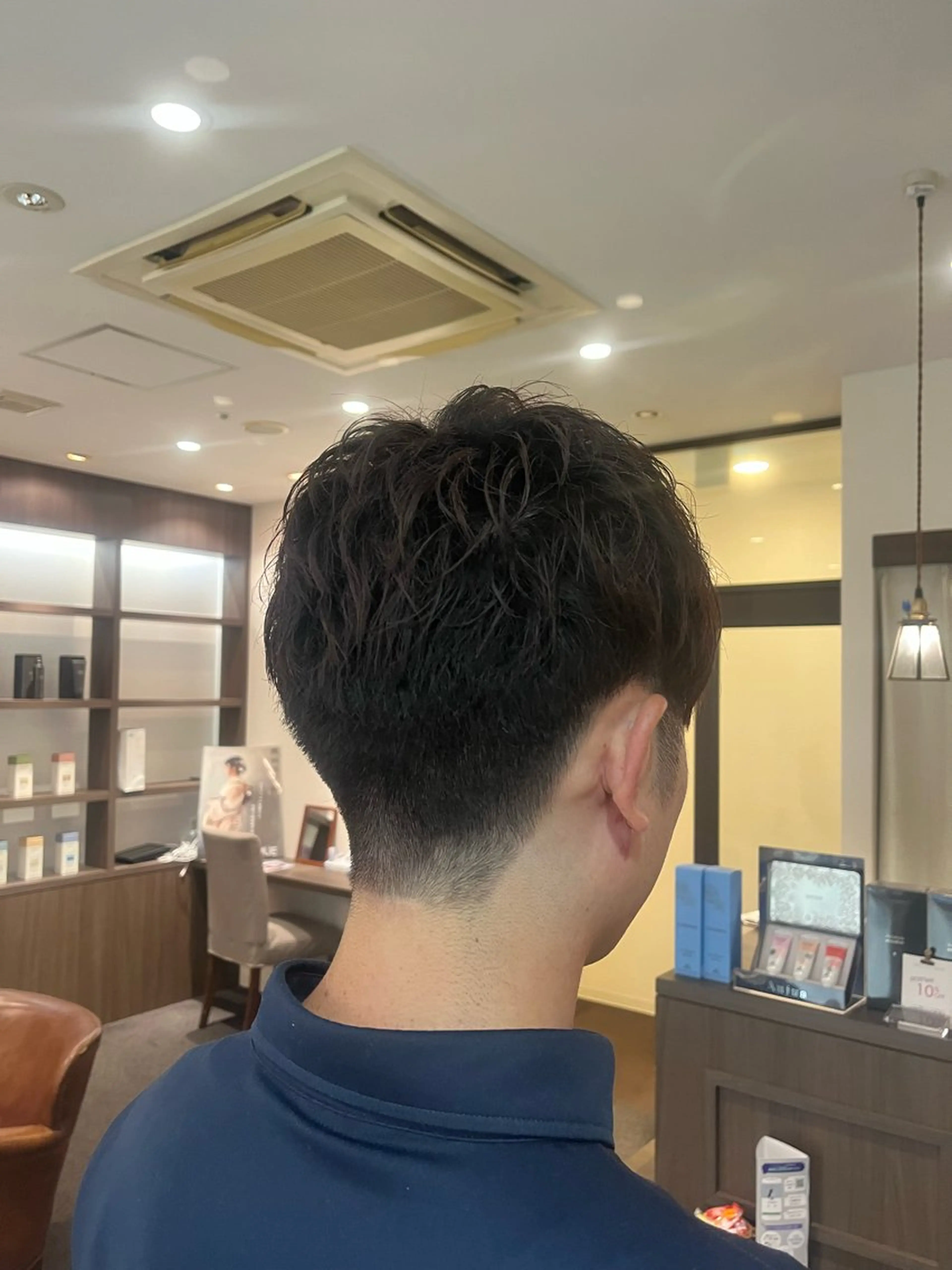 メンズ マッシュ CLIQUE　有木 七虹のヘアスタイル