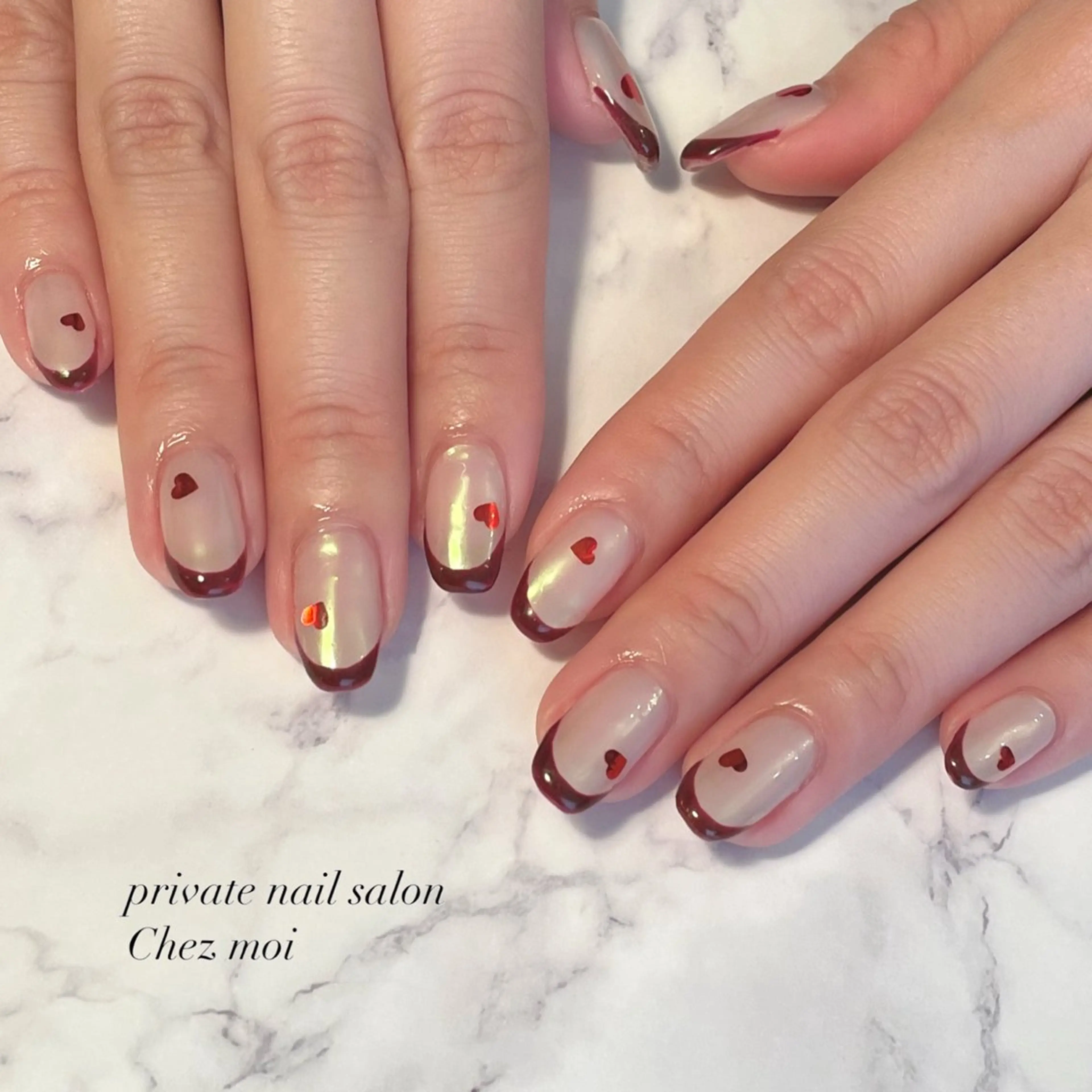 ネイル ハート KOMINE TOMOKOのネイルデザイン