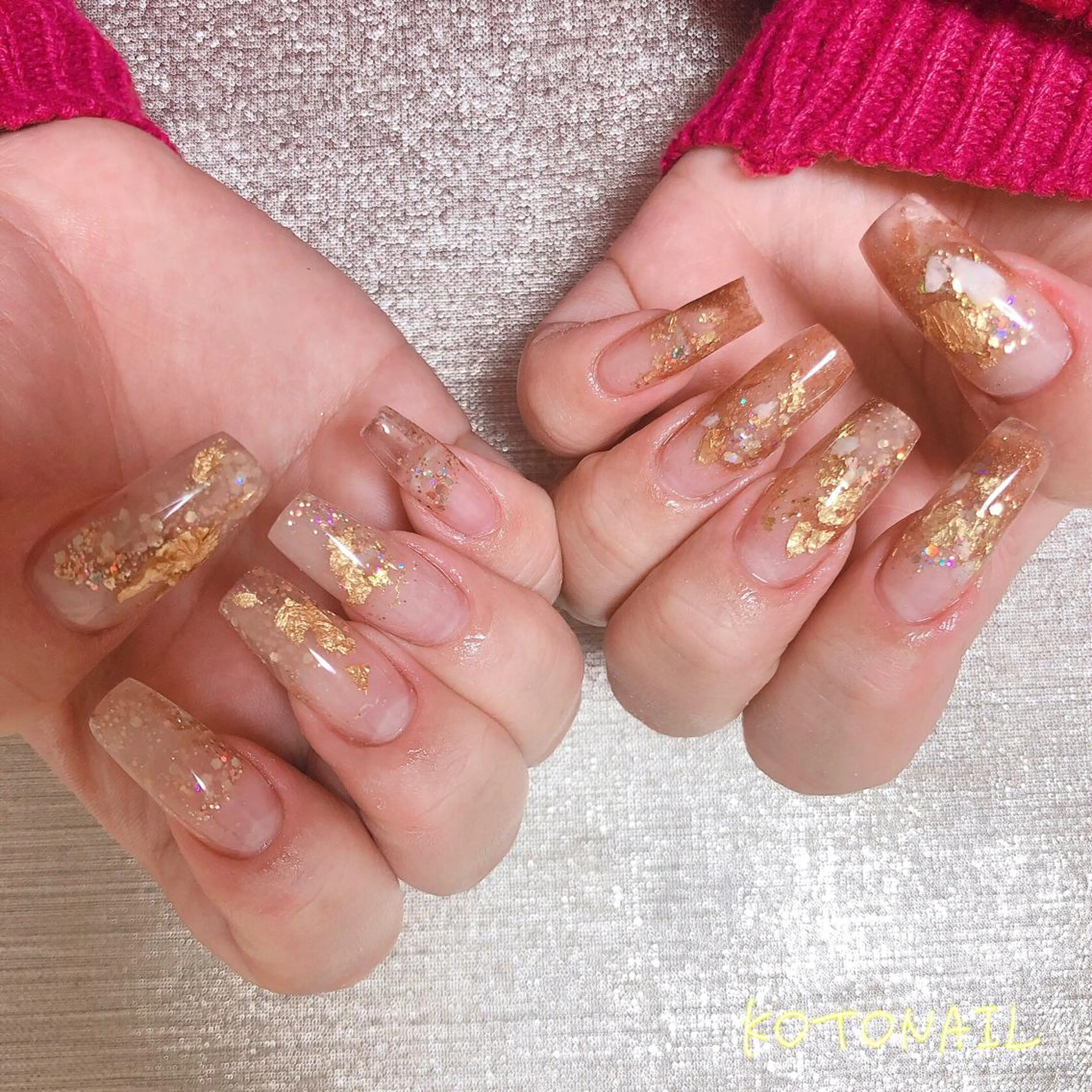 ネイル アートネイル フラッシュネイル フットネイル マグネットネイル ミラーネイル ハンドネイル koto nailのネイルデザイン