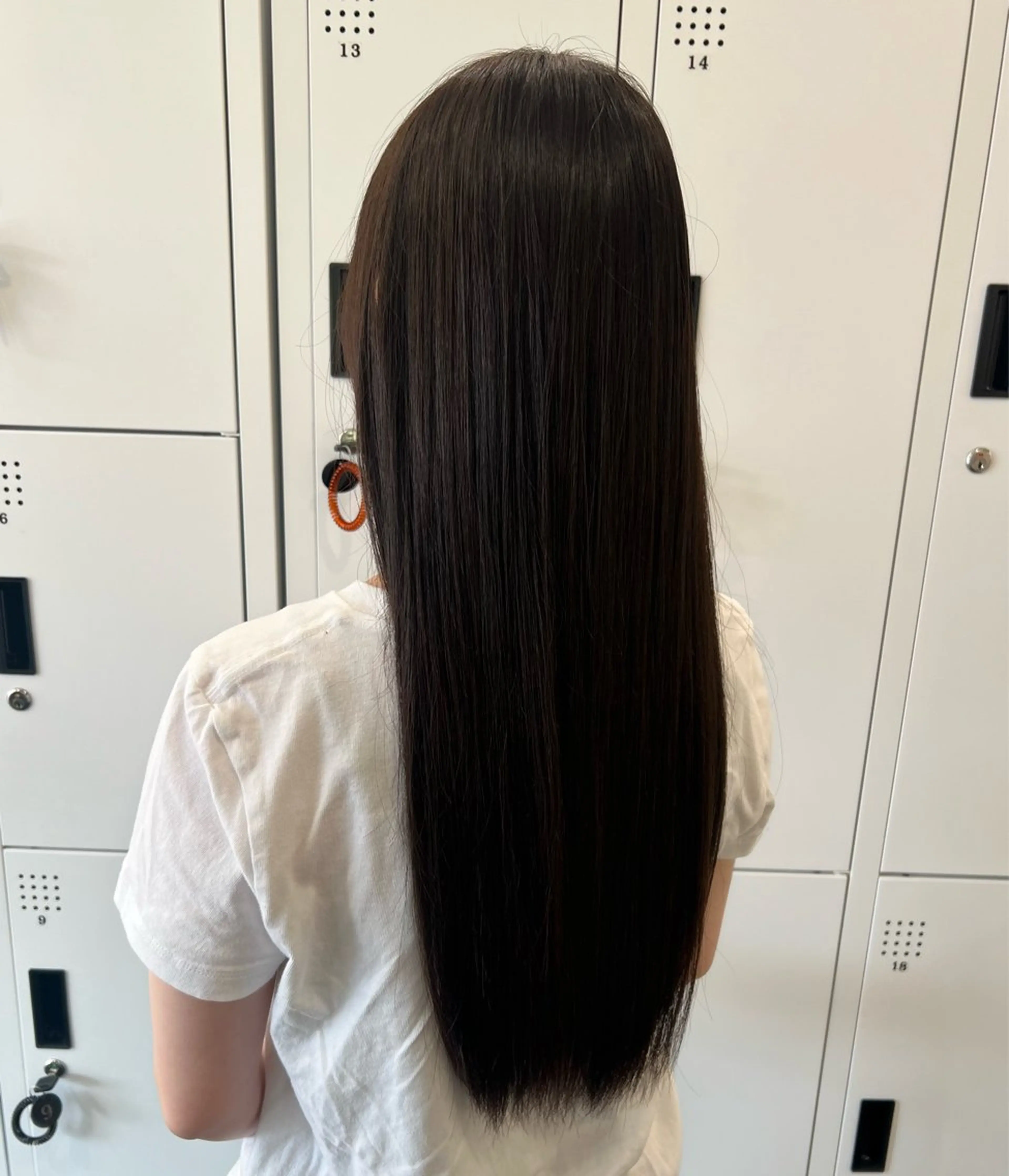 ロング 縮毛矯正 【GRANDEUR】 北川 愛果のヘアスタイル