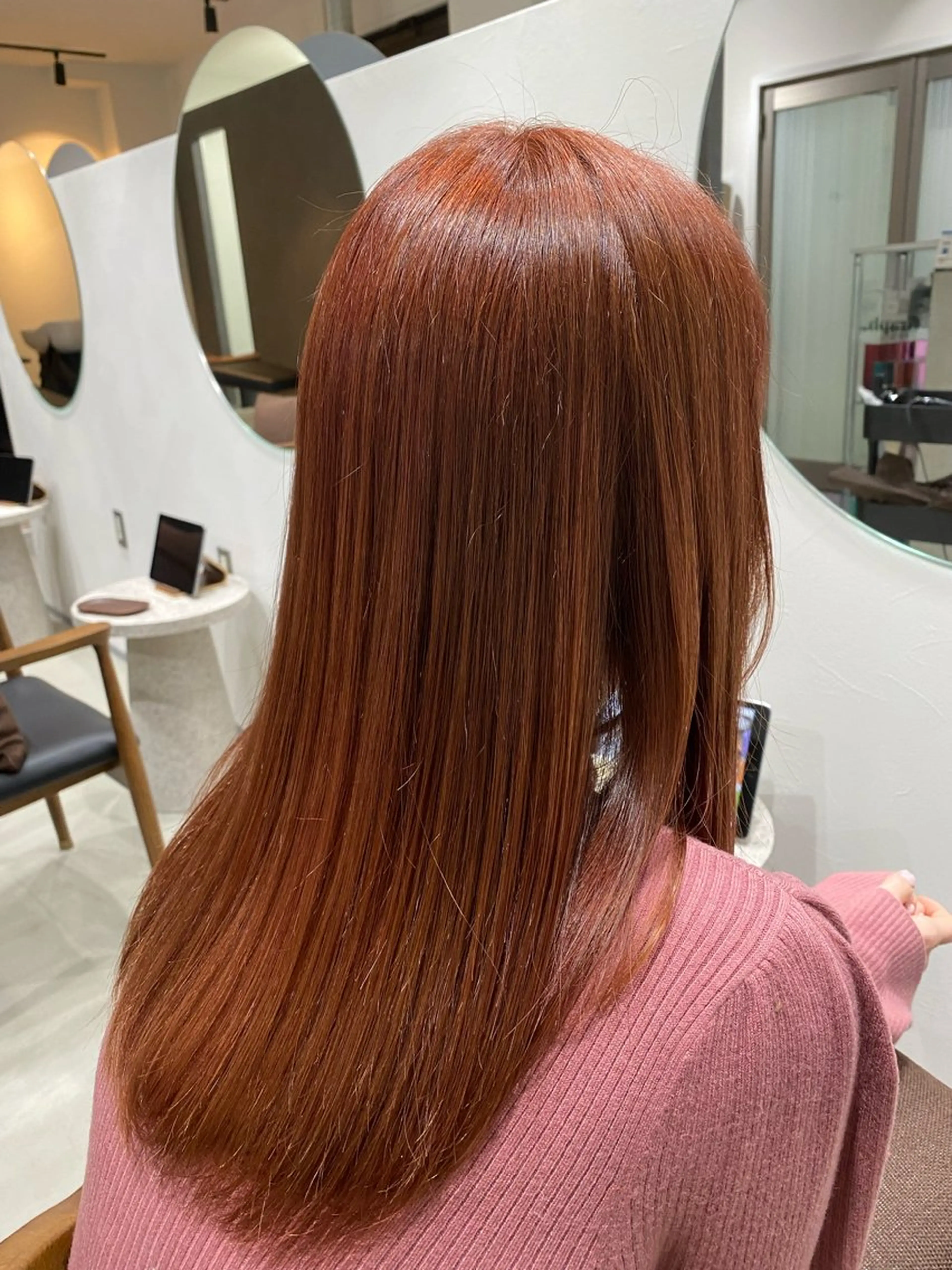 ロング カラー カット ヘアカラー トリートメント Aujuaソムリエ ❤️‍🔥今吉 晃太のヘアスタイル