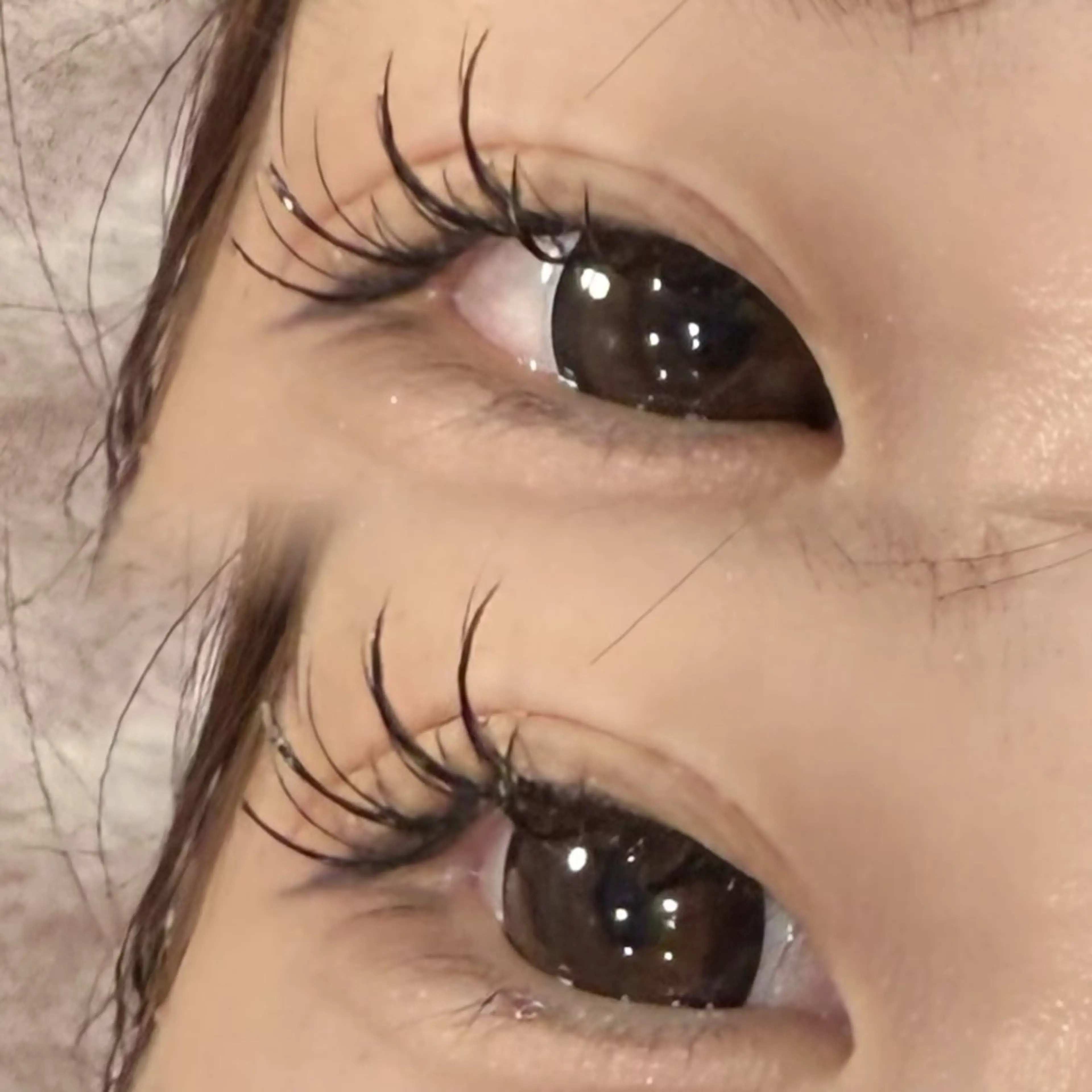 【9～18日限定】Wコーティング付⭐️束感仕上げ⭐️ オフなし セーブル 80本 約2時間の写真