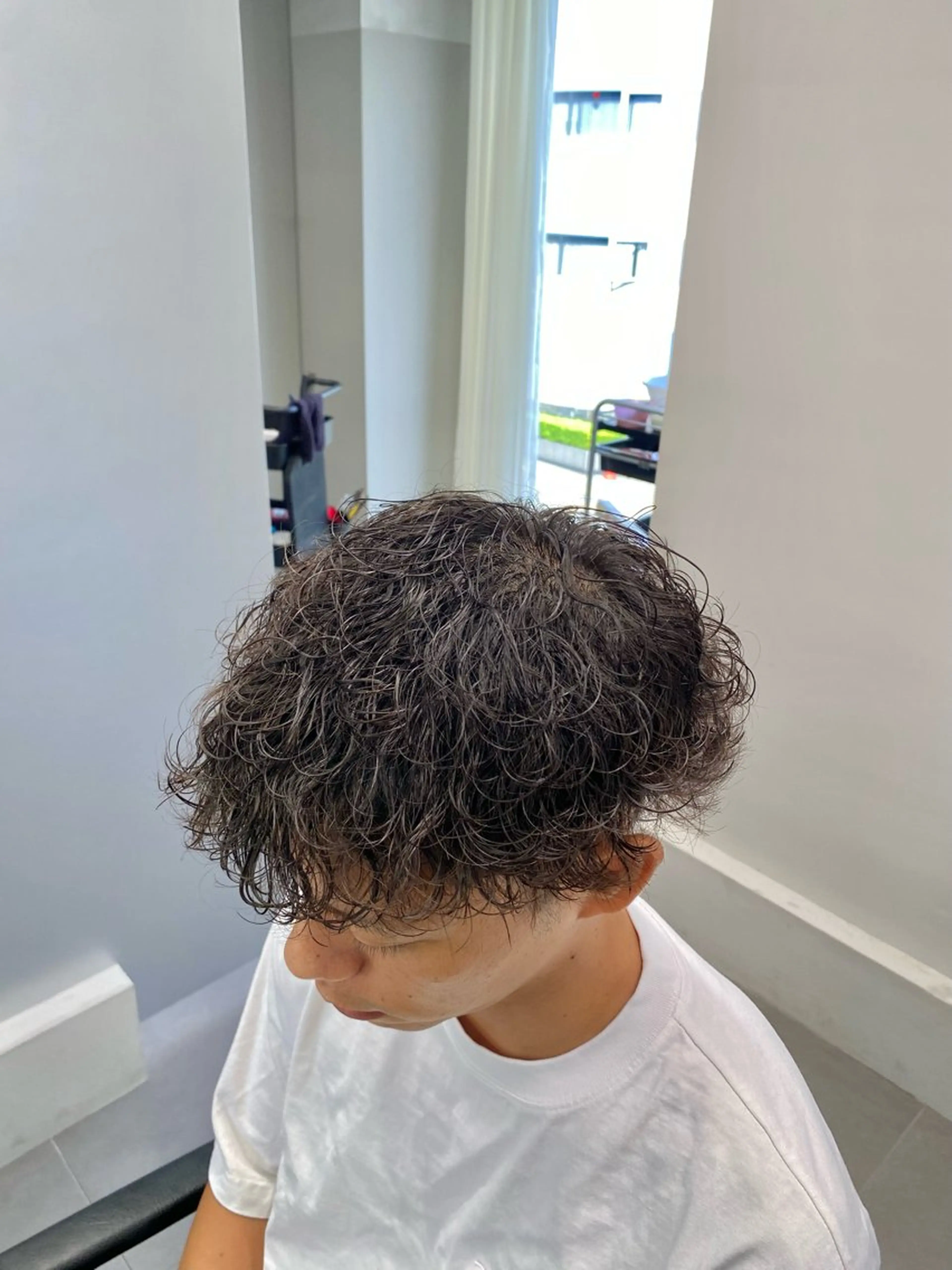 パーマ メンズ カット パーマ 立川メンズパーマ職人 小泉文人のヘアスタイル