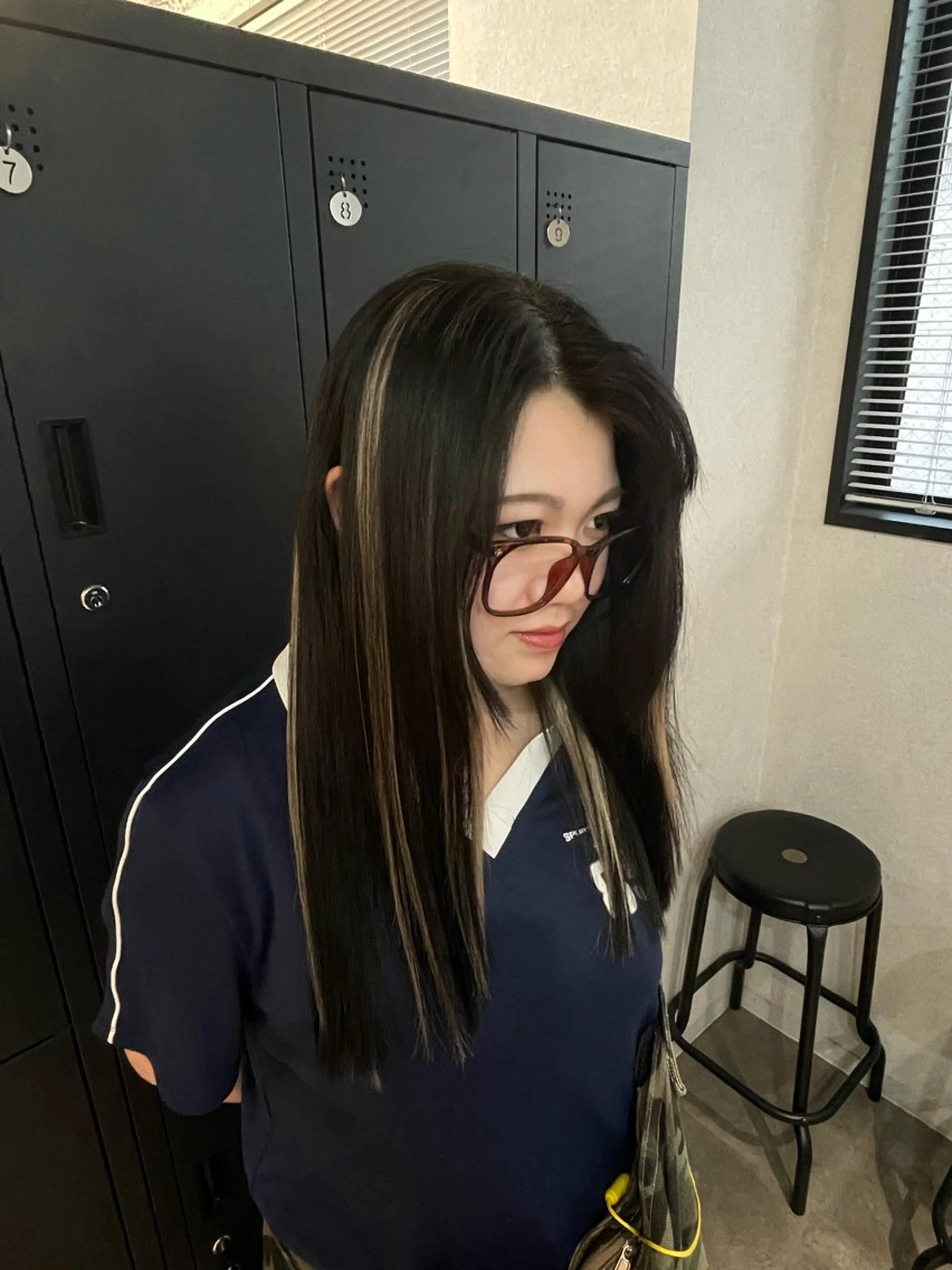 ロング エクステ ハイライト SORA 𓆩 ♱ 𓆪のヘアスタイル